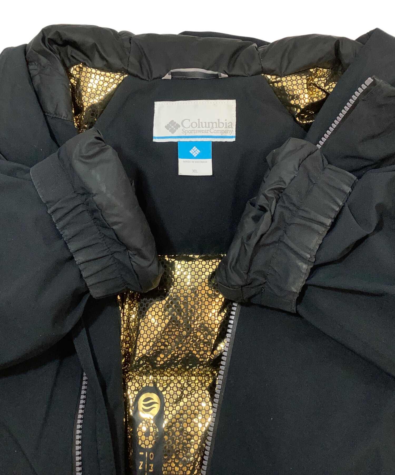 中古・古着通販】Columbia (コロンビア) ダウンジャケット ブラック 