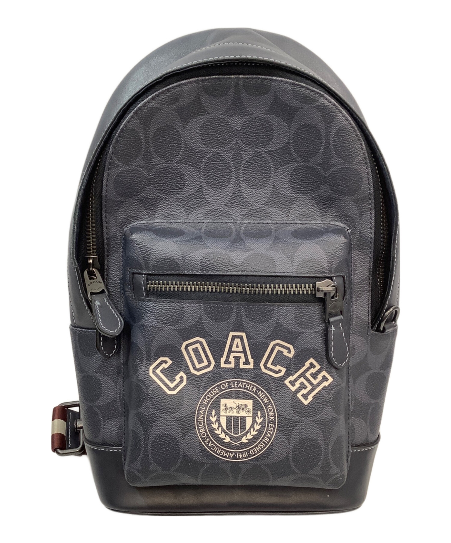 中古・古着通販】COACH (コーチ) ボディバッグ グレー｜ブランド・古着