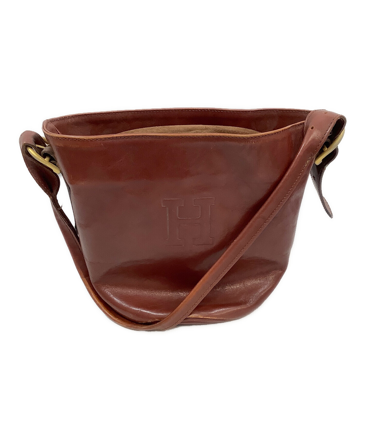 中古・古着通販】HIROFU (ヒロフ) ハンドバッグ レッド｜ブランド