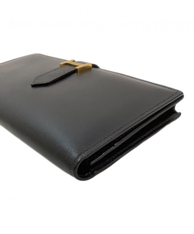 中古・古着通販】HERMES (エルメス) 長財布 ブラック｜ブランド・古着