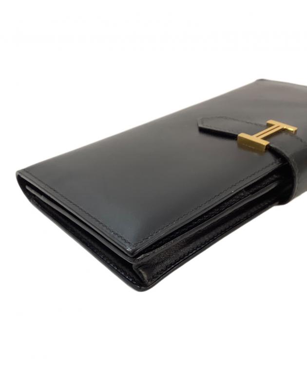 中古・古着通販】HERMES (エルメス) 長財布 ブラック｜ブランド・古着