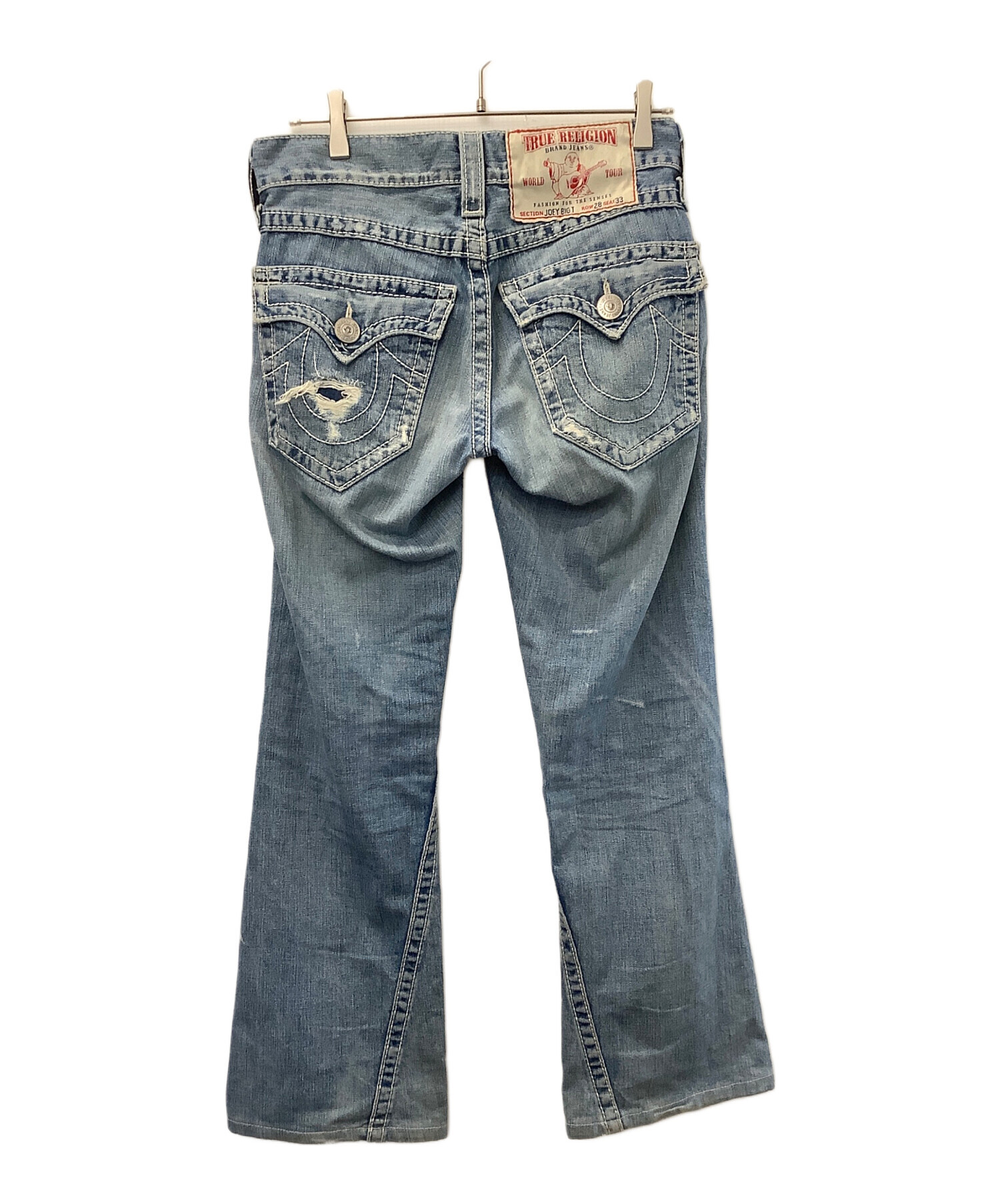 TRUE RELIGION　トゥルーレリジョン　デニム　ダメージ　ブーツカット トゥルーレリジョン TRUE RELIGION ダメージジーンズ ダメージデニム