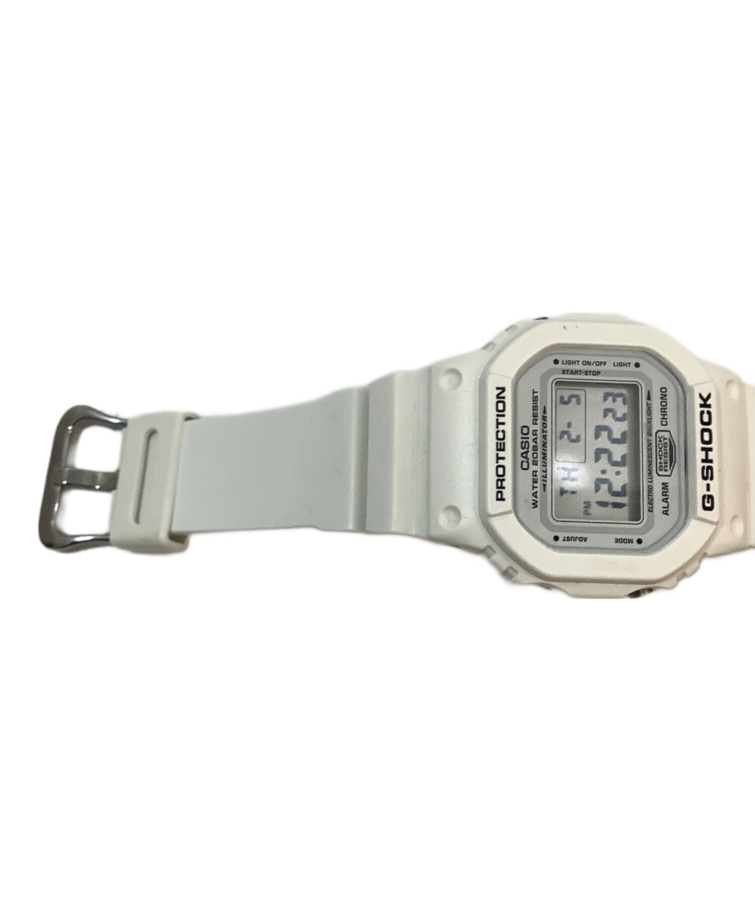 古着　ビンテージ　ライトニングホワイト　コアエネジ　レトロ　新タグ付き 中古・古着通販】CASIO (カシオ) 腕時計 ホワイト｜ブランド・古着通販