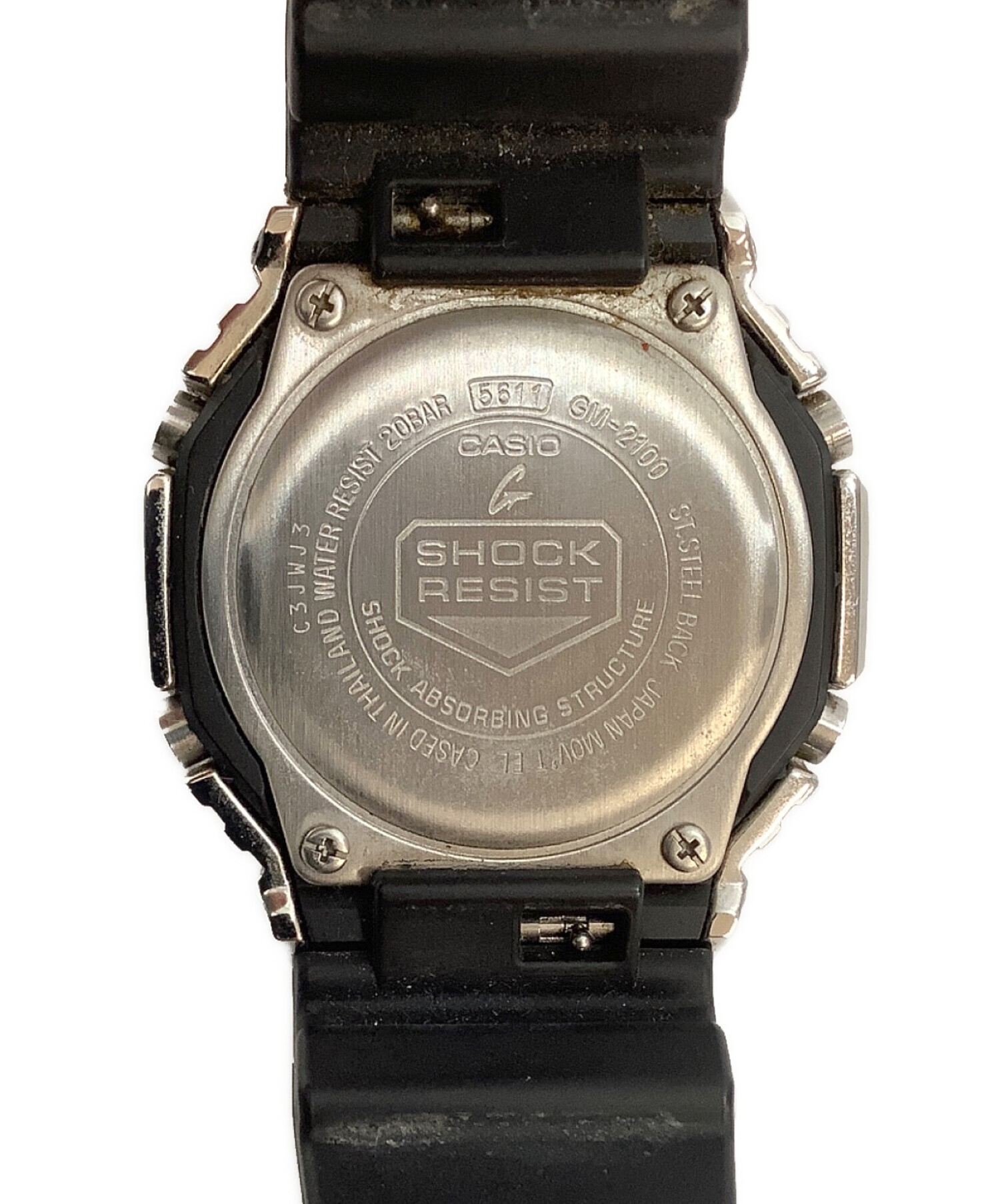中古・古着通販】CASIO (カシオ) G-SHOCK GM-2100-1AJF グレー 