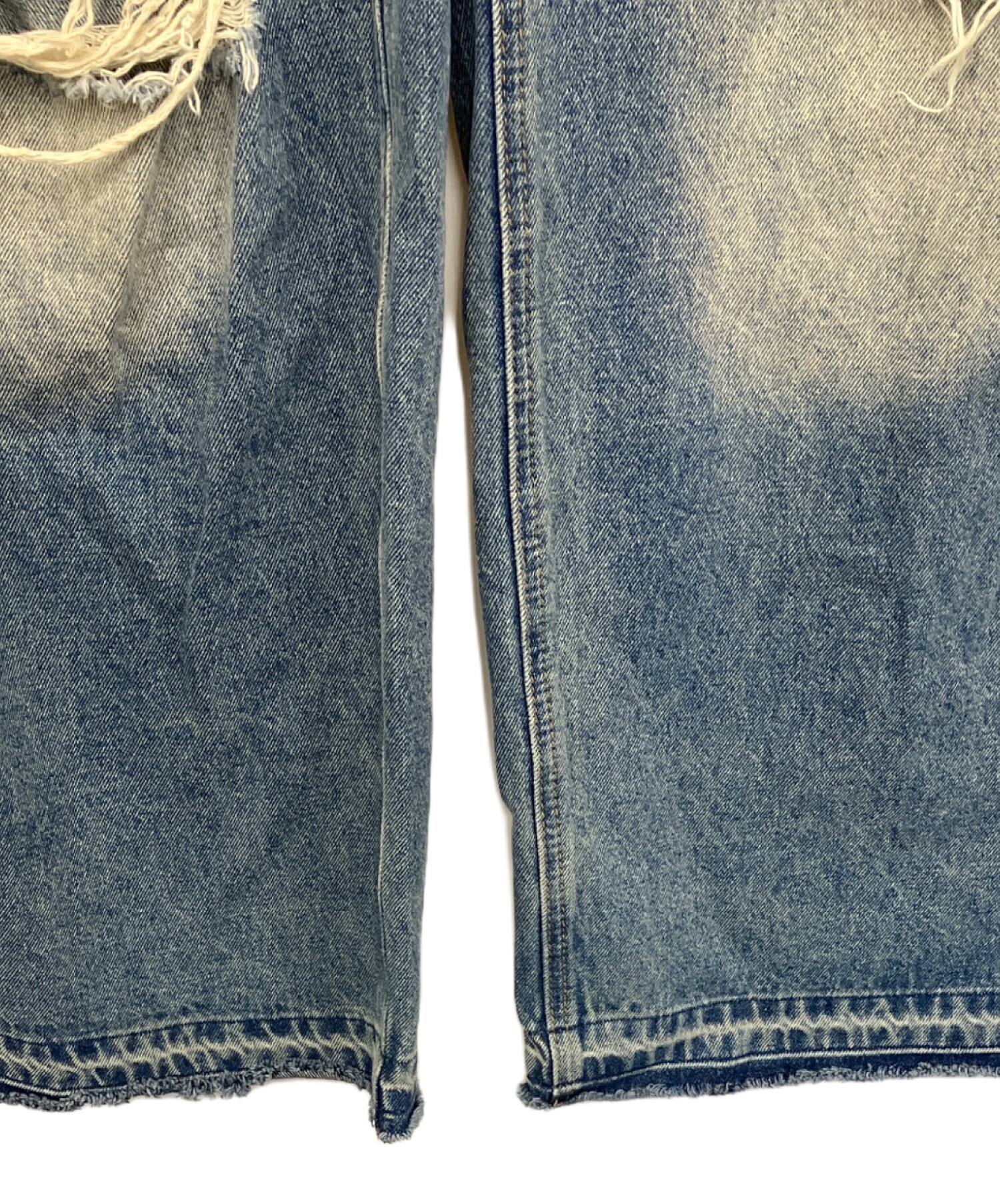 中古・古着通販】masonprince (メゾンプリンス) デニムパンツ ブルー 