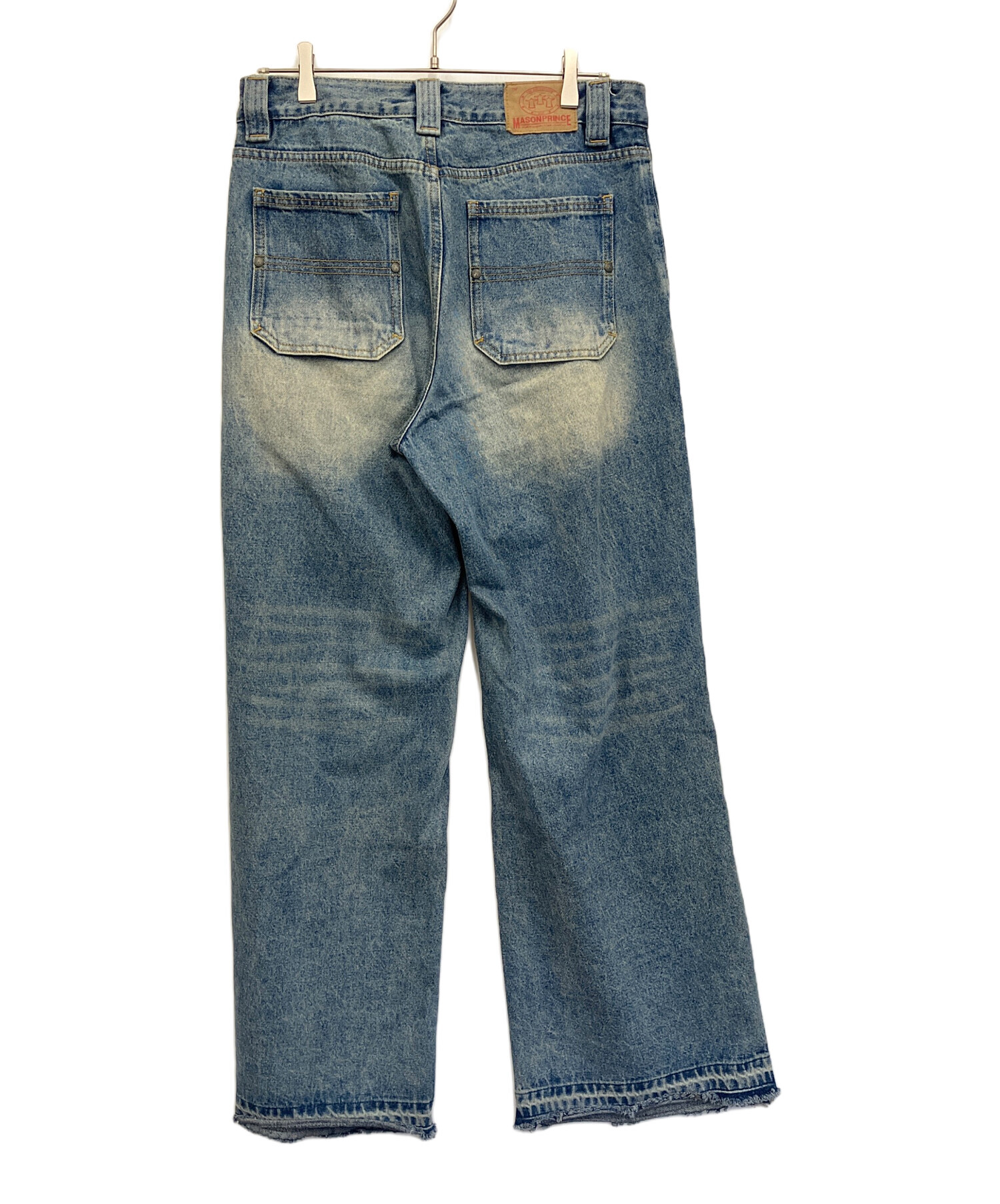 中古・古着通販】masonprince (メゾンプリンス) デニムパンツ ブルー 