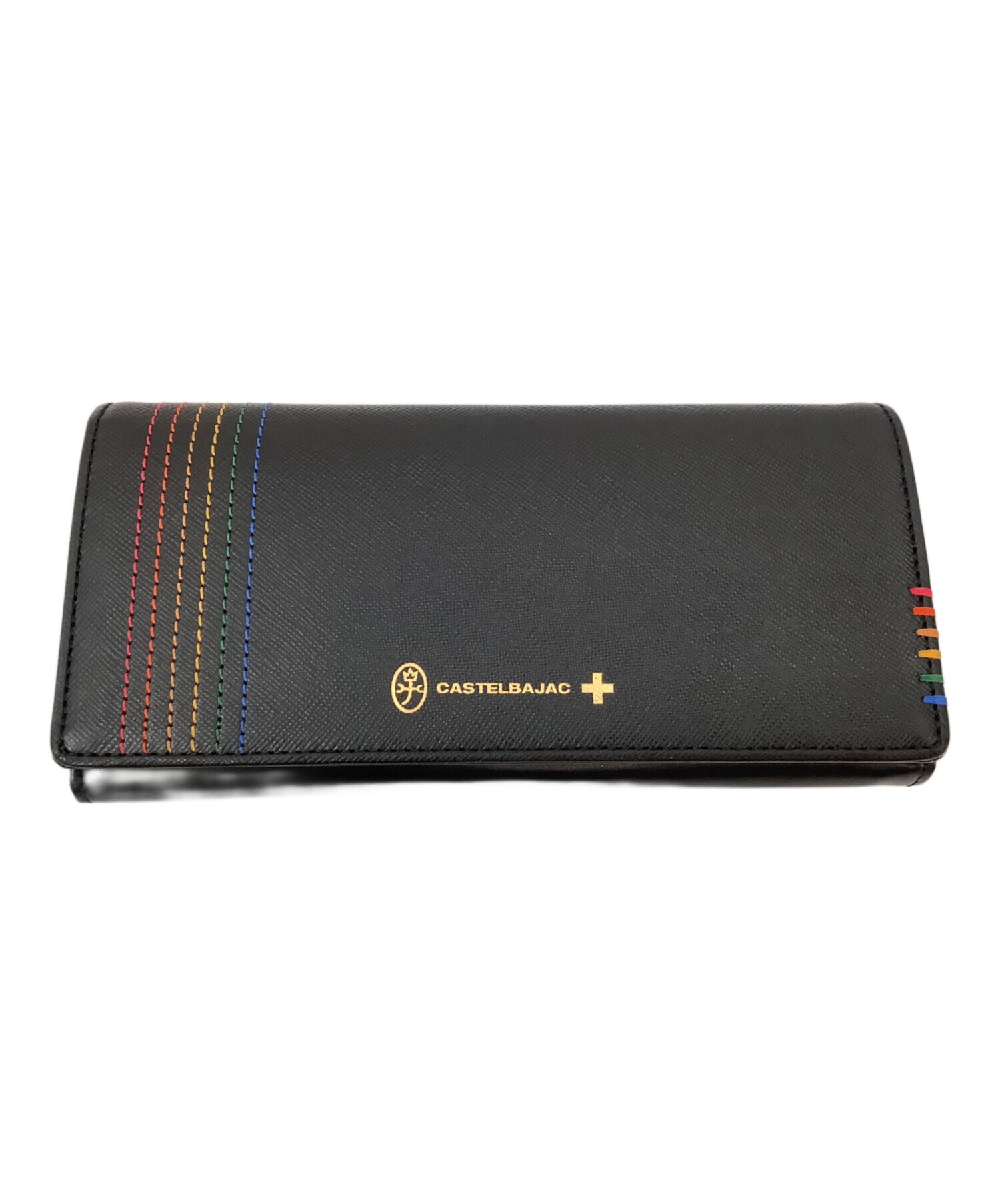 中古・古着通販】CASTELBAJAC (カステルバジャック) 長財布 ブラック