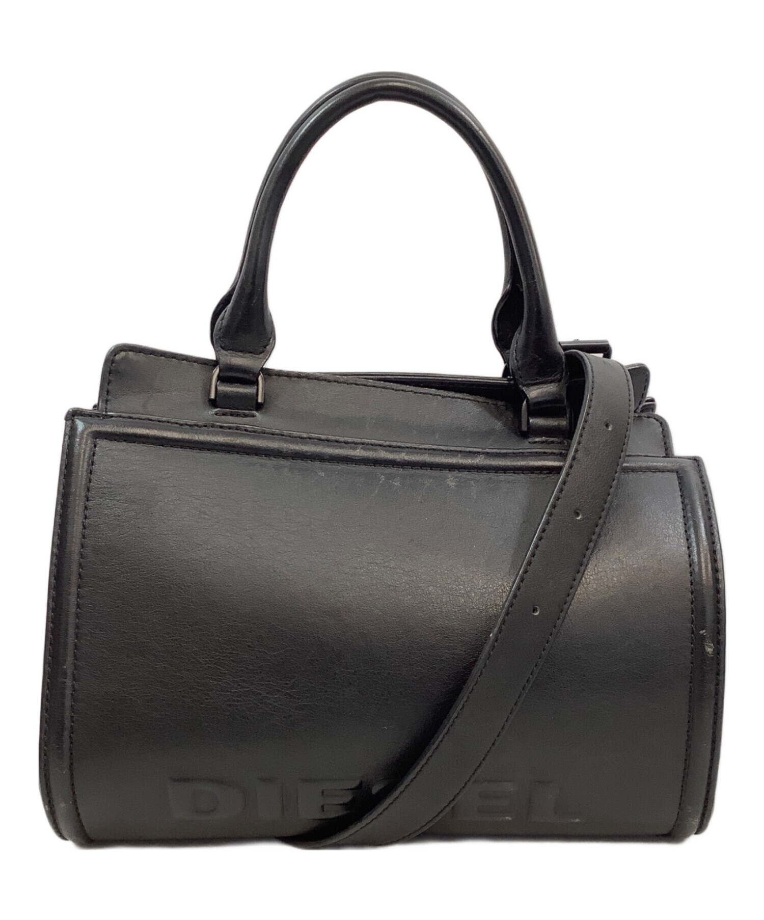 中古・古着通販】DIESEL (ディーゼル) 2WAYバッグ ブラック｜ブランド