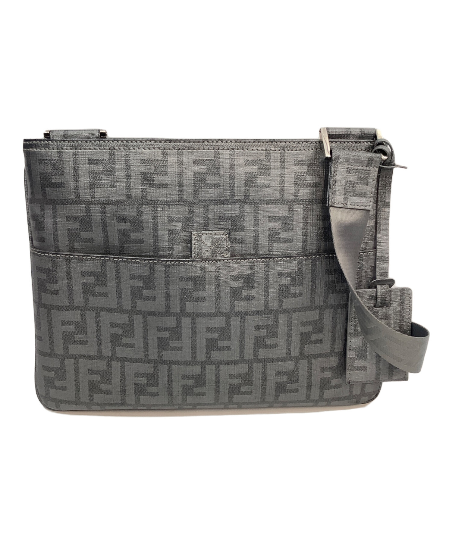 中古・古着通販】FENDI (フェンディ) ショルダーバッグ グレー
