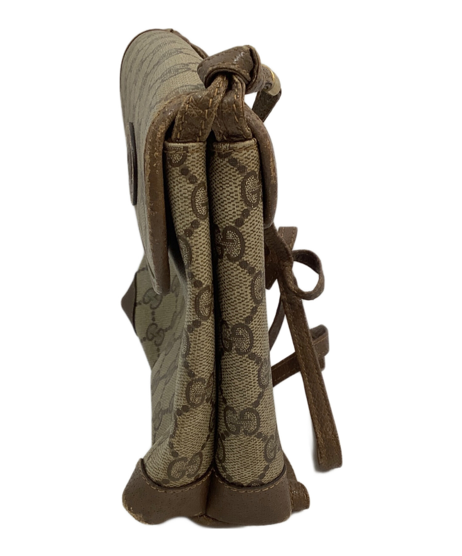 中古・古着通販】GUCCI (グッチ) ショルダーバッグ ブラウン｜ブランド