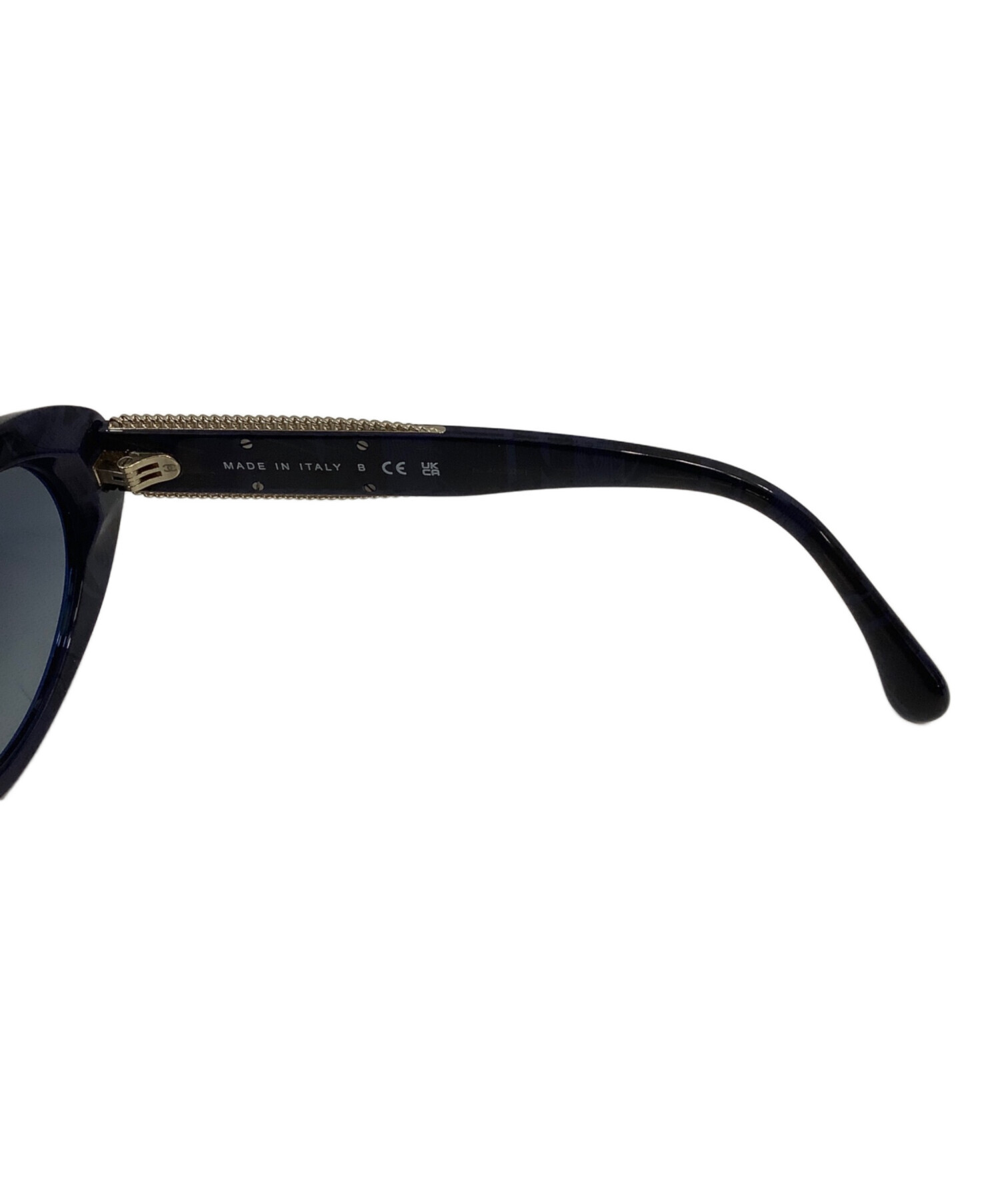 中古・古着通販】CHANEL (シャネル) サングラス ネイビー サイズ:54