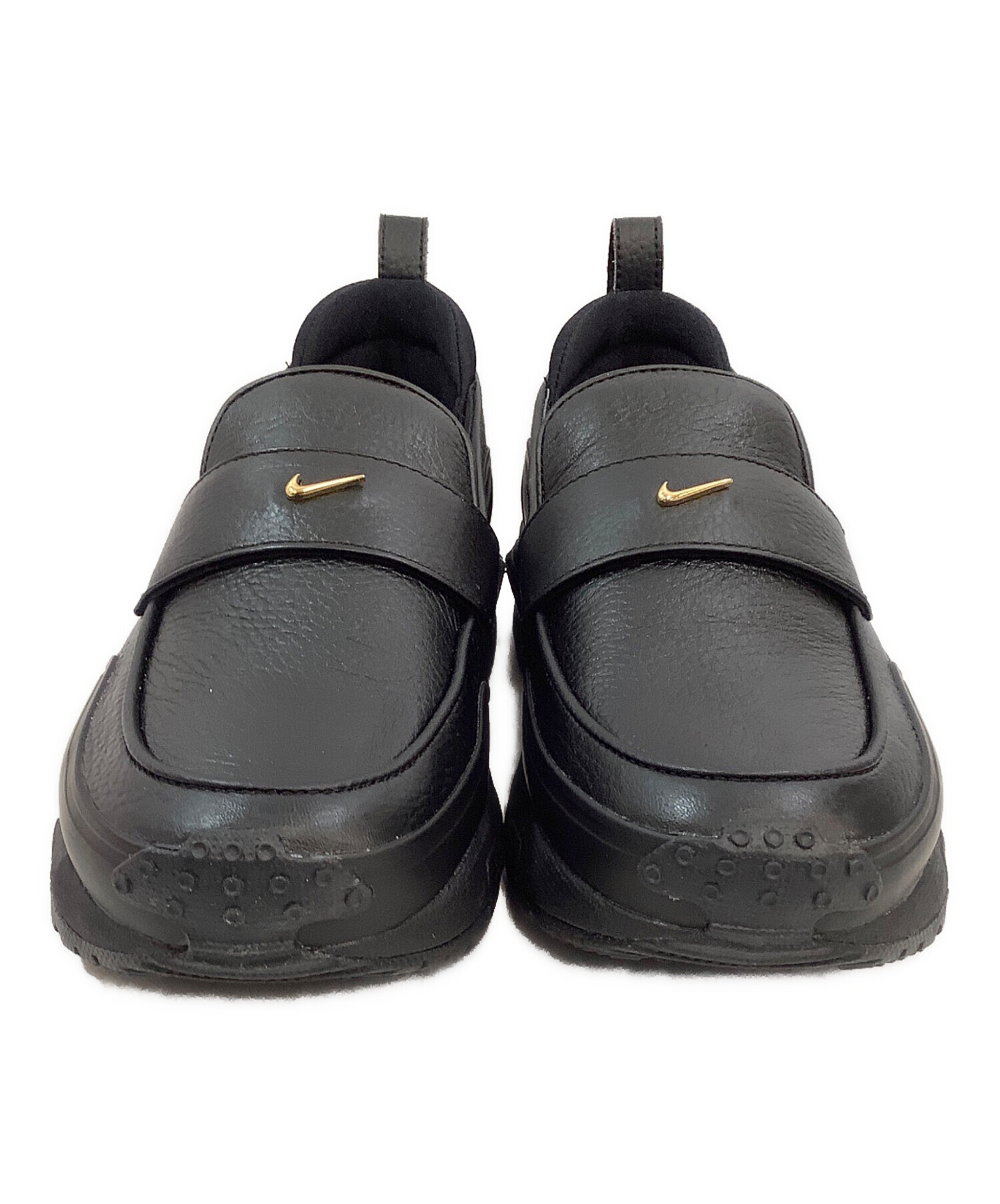 中古・古着通販】NIKE (ナイキ) ローファー ブラック サイズ:25.5cm