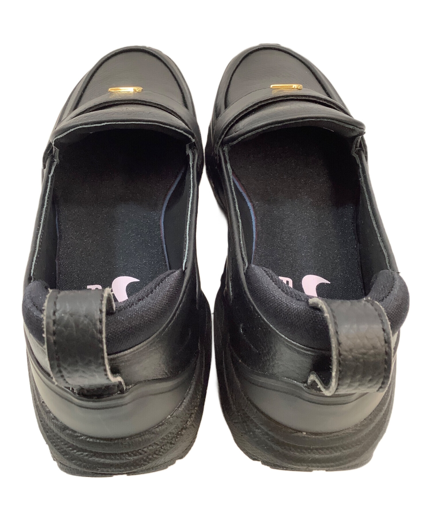 ローファー　25.5 未使用 中古・古着通販】NIKE (ナイキ) ローファー ブラック サイズ:25.5cm