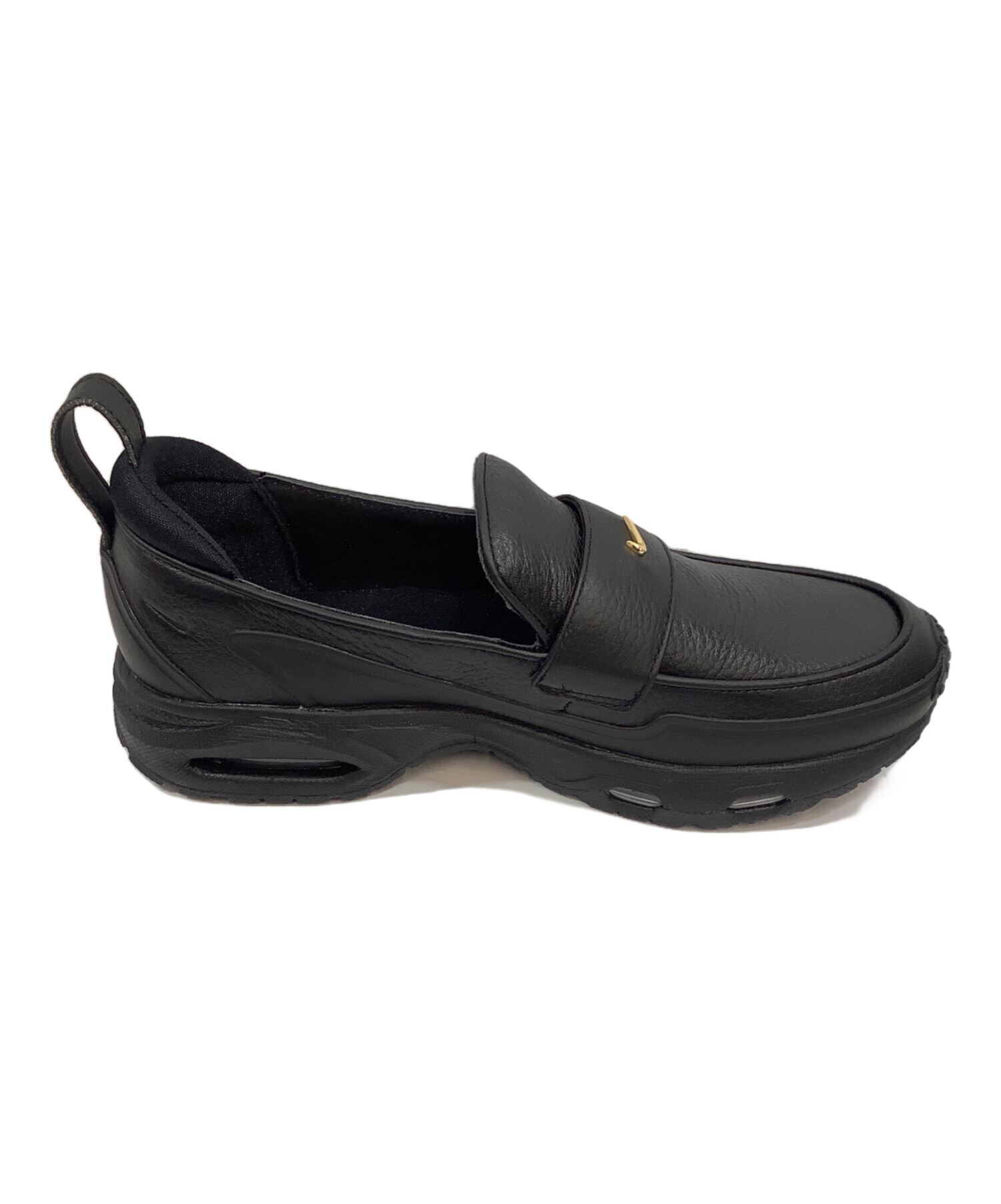中古・古着通販】NIKE (ナイキ) ローファー ブラック サイズ:25.5cm