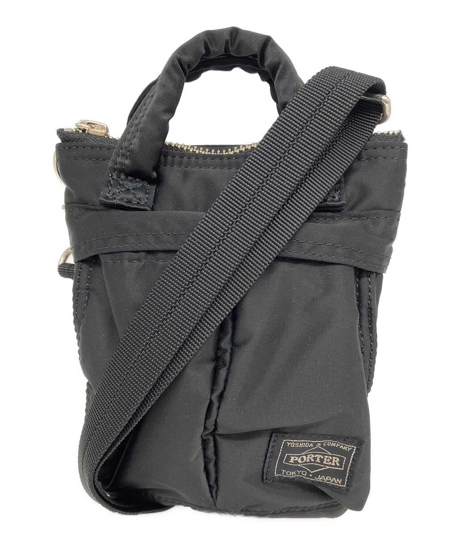 （used）PORTER ポーター ショルダーバッグ 中古・古着通販】PORTER (ポーター) ショルダーバッグ ブラック