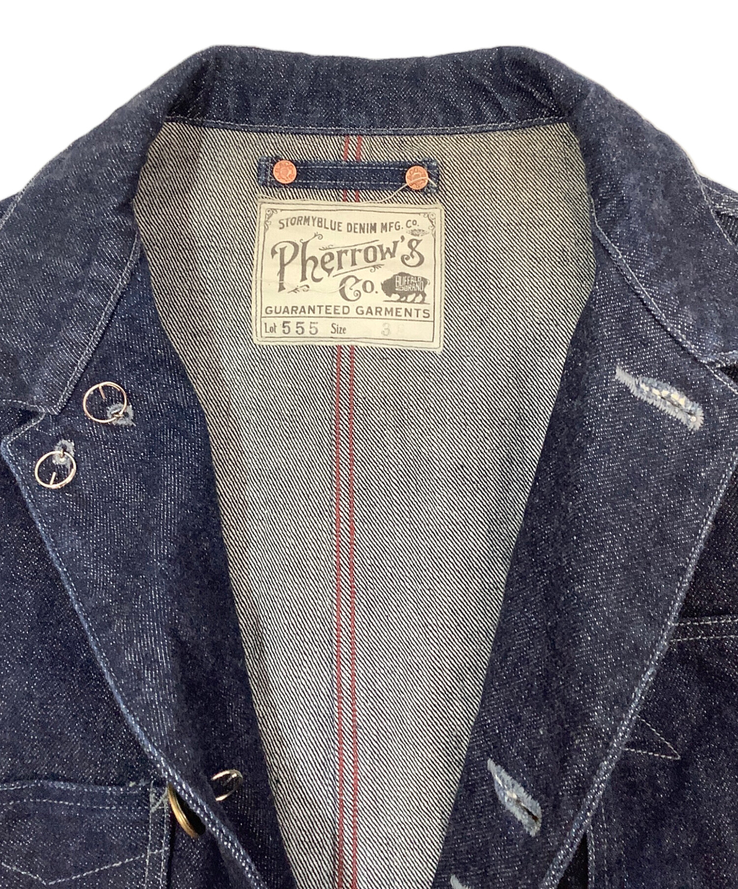 中古・古着通販】Pherrow's (フェローズ) カバーオール インディゴ