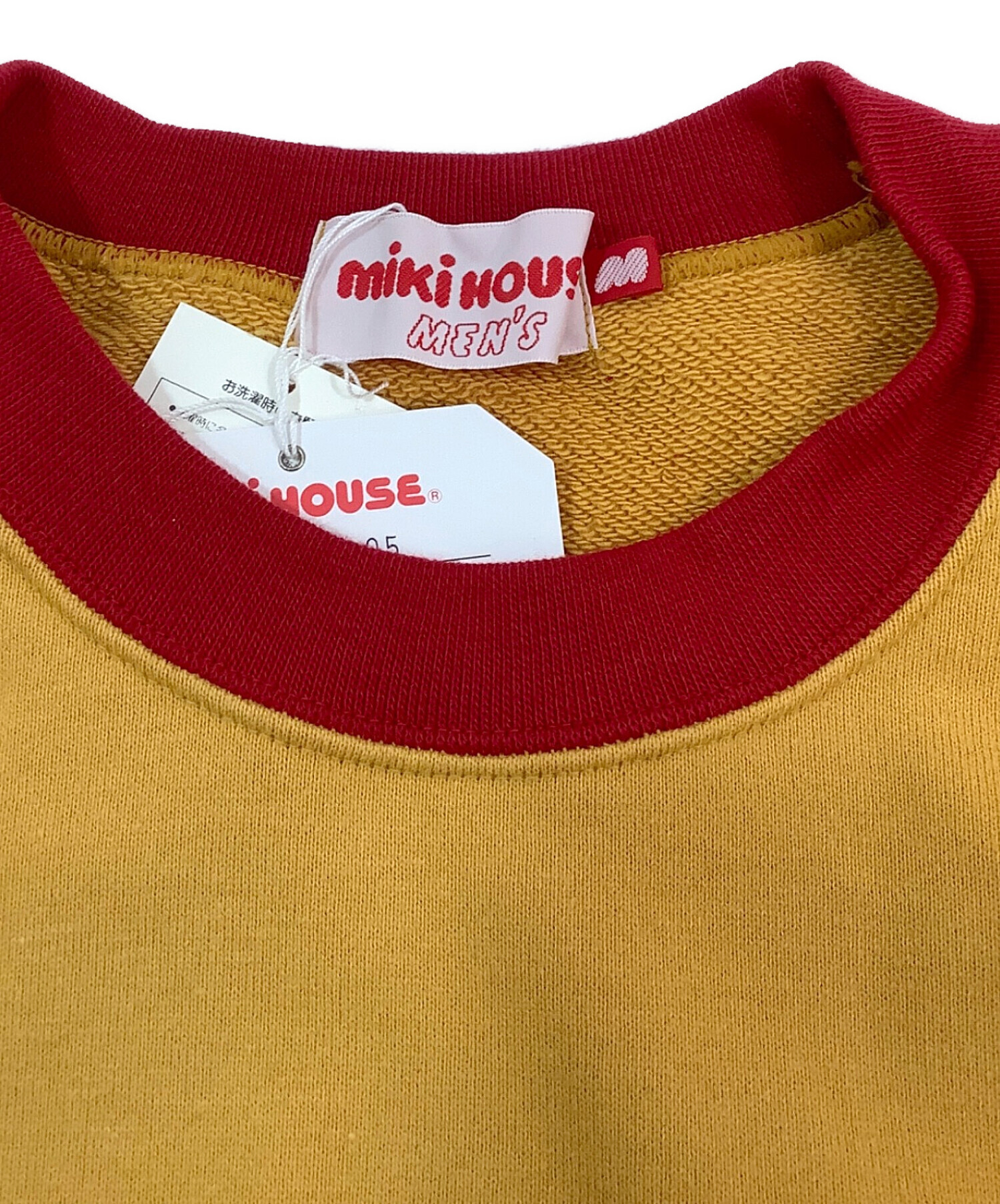 中古・古着通販】mikihouse (ミキハウス) スウェット オレンジ×レッド