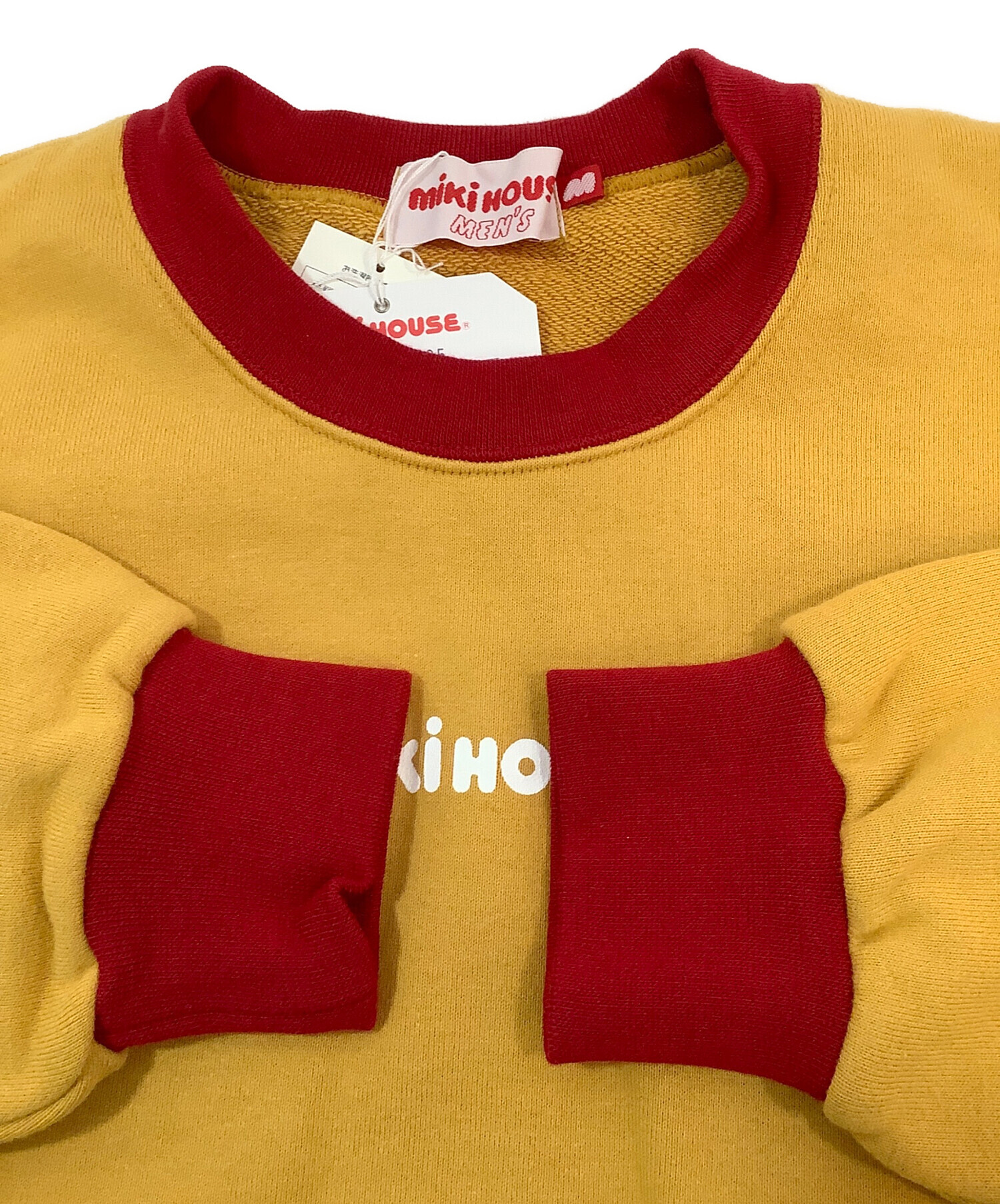 中古・古着通販】mikihouse (ミキハウス) スウェット オレンジ×レッド