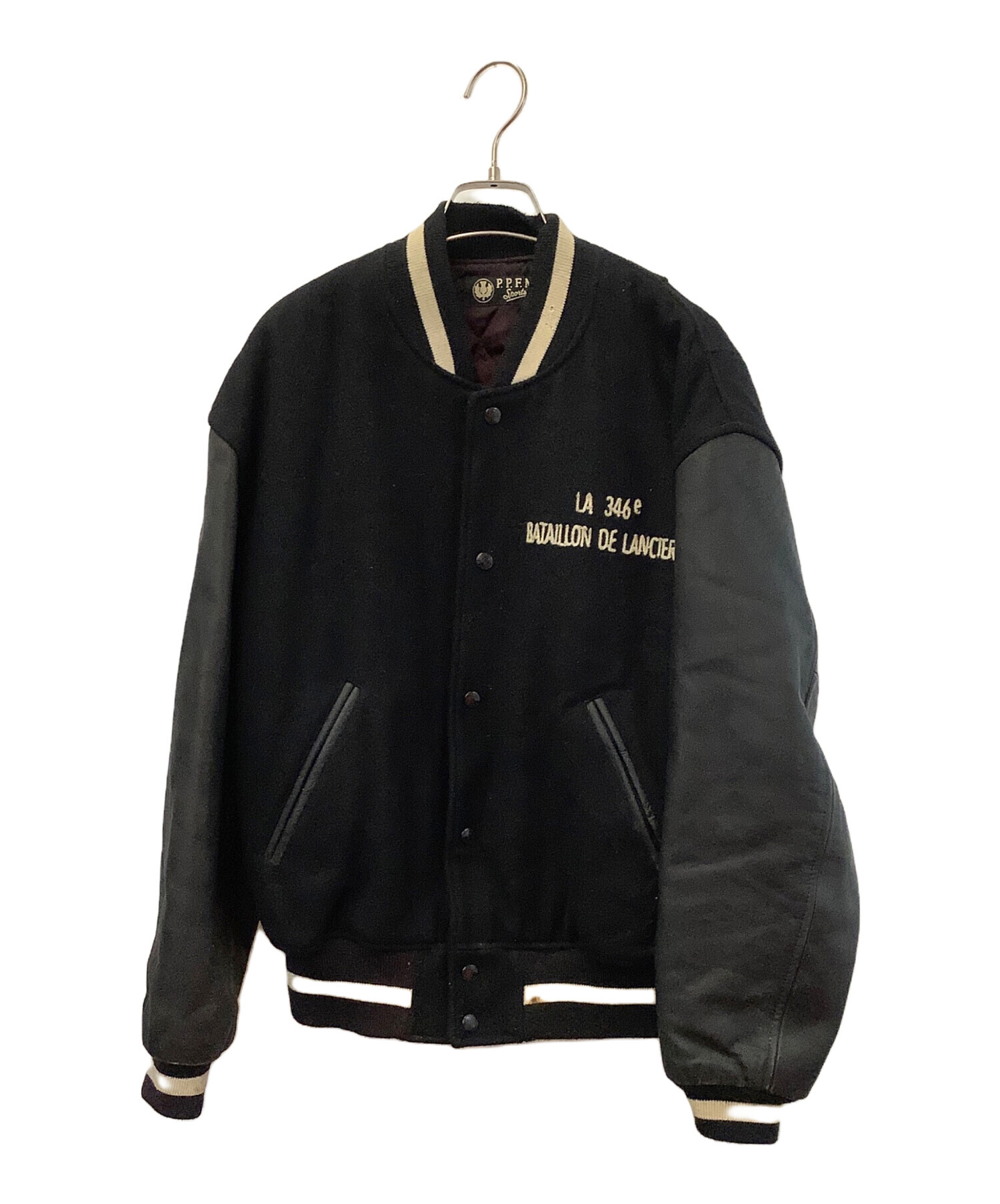 中古・古着通販】PPFM (ピーピーエフエム) ブルゾン ブラック サイズ