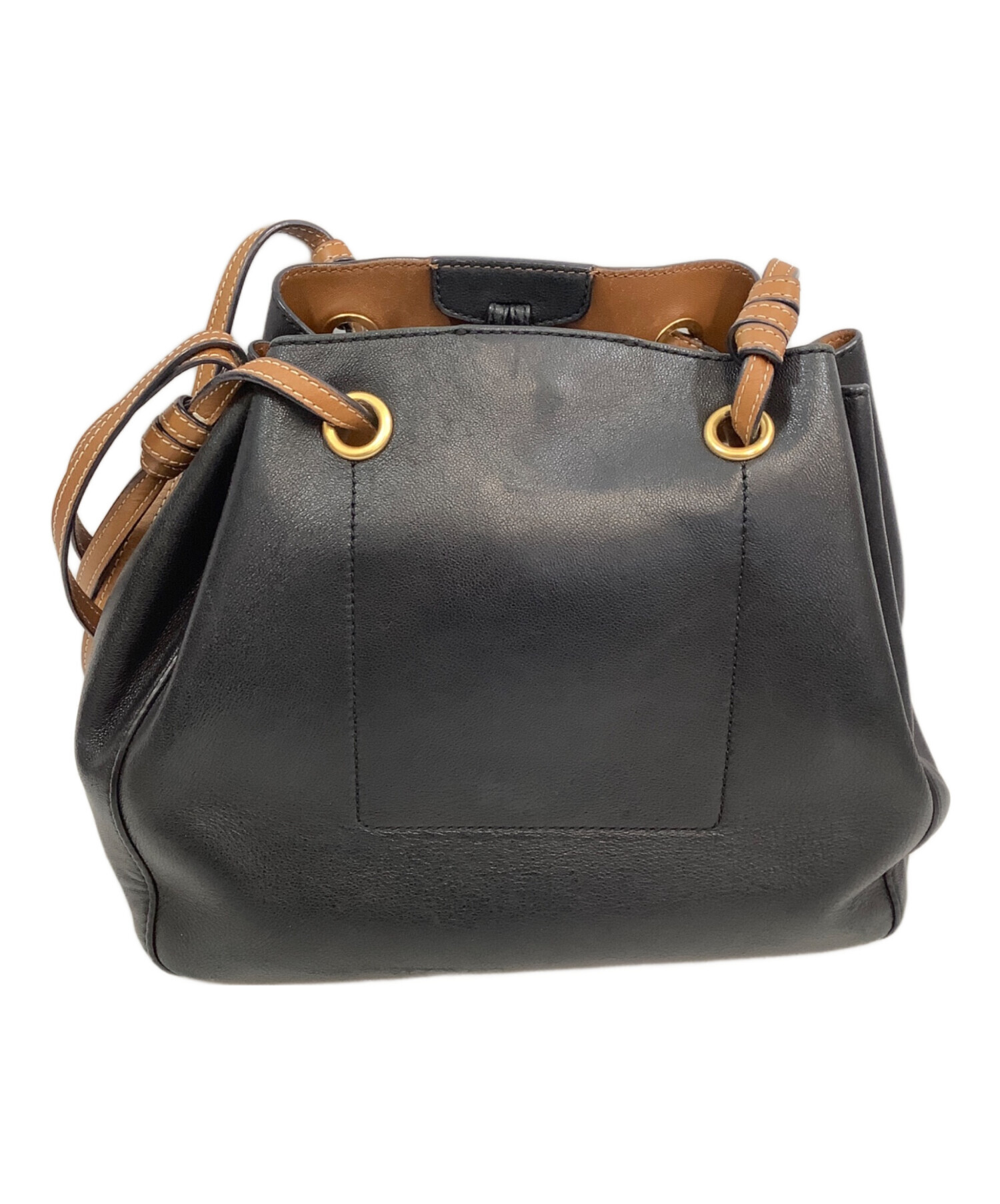 中古・古着通販】TORY BURCH (トリーバーチ) 巾着ショルダーバッグ