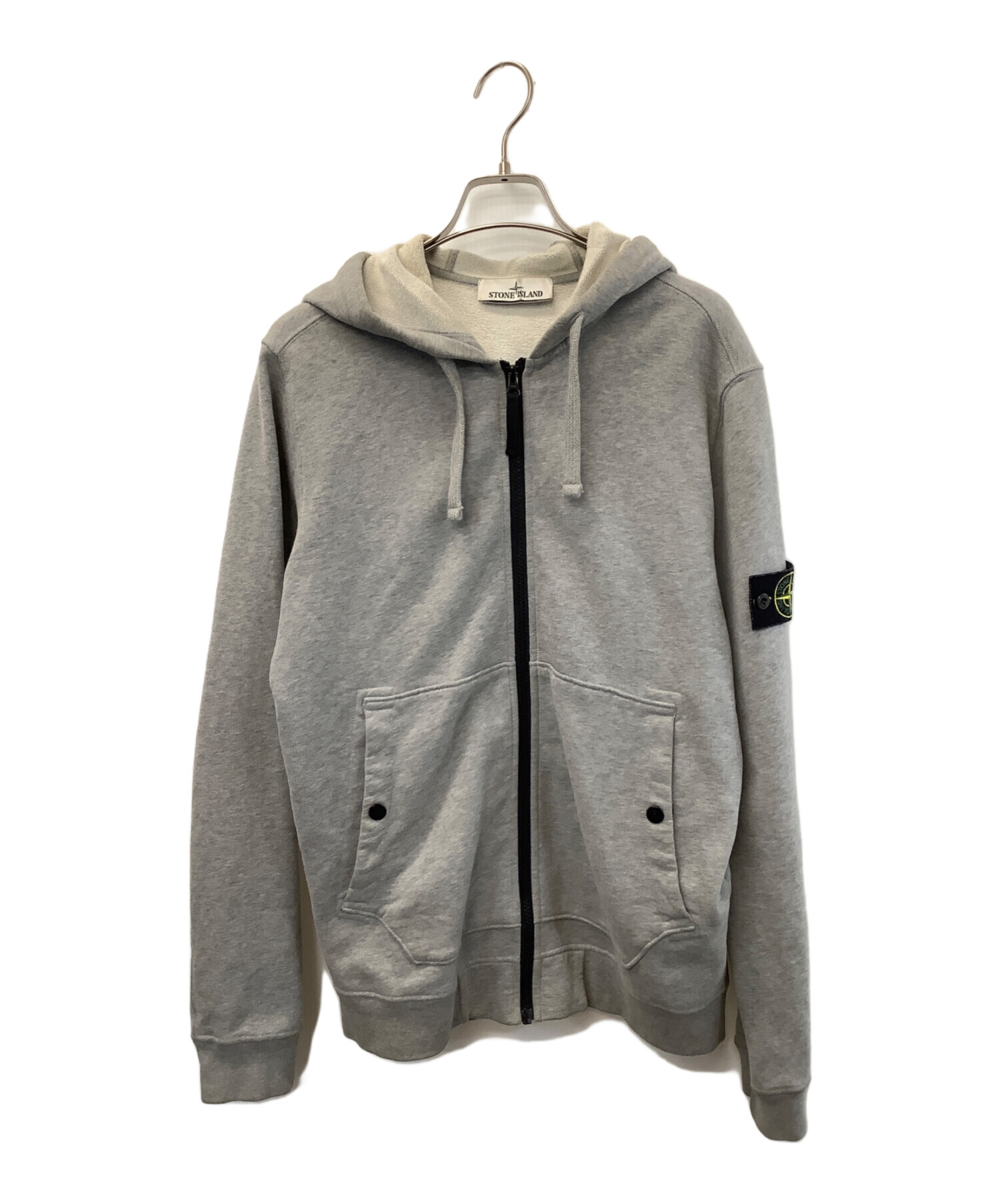 中古・古着通販】STONE ISLAND (ストーンアイランド) ジップパーカー
