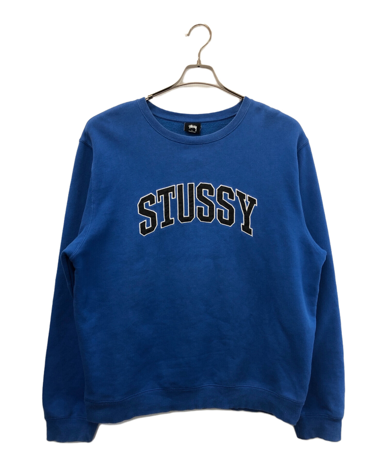 中古・古着通販】stussy (ステューシー) カレッジロゴスウェット
