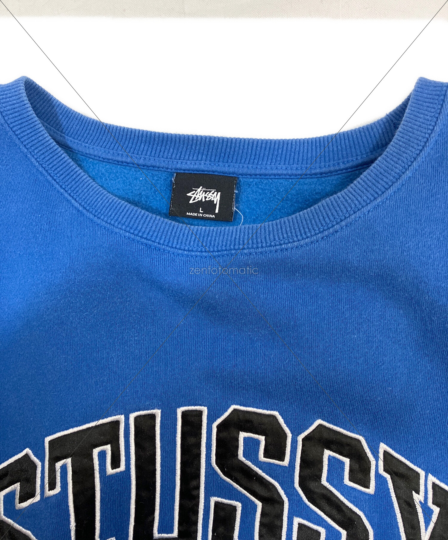 中古・古着通販】stussy (ステューシー) カレッジロゴスウェット