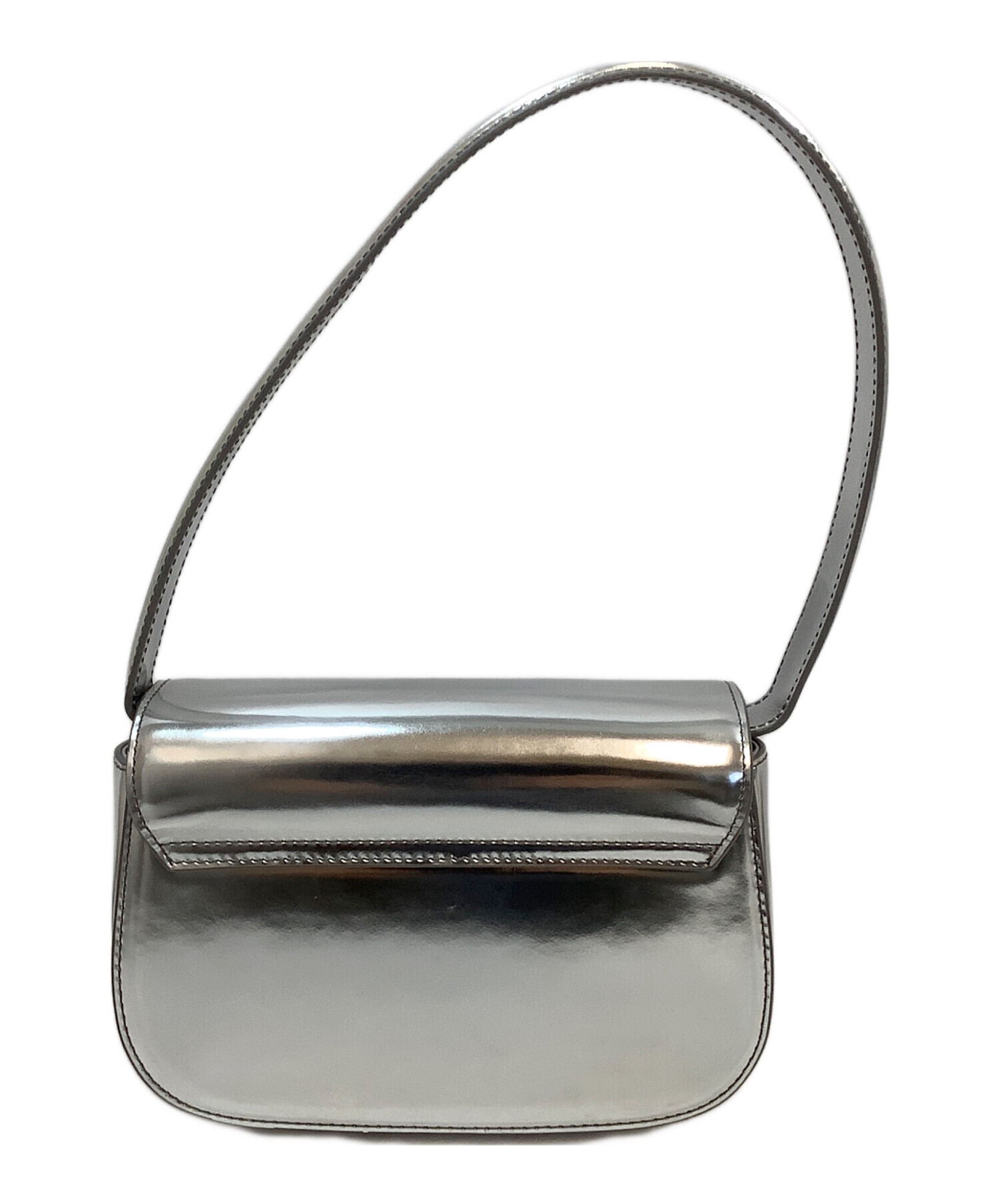 中古・古着通販】DIESEL (ディーゼル) ハンドバッグ シルバー