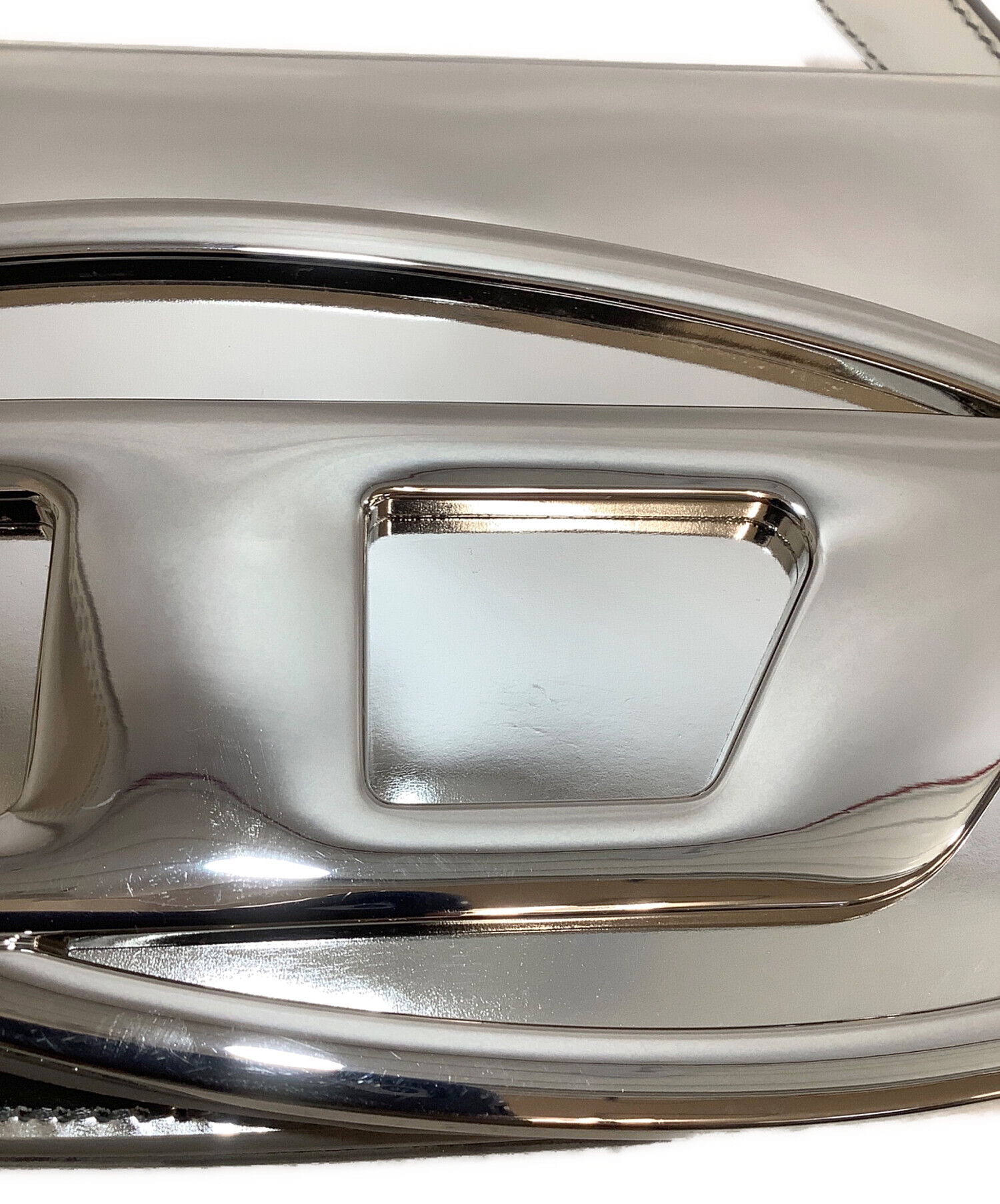 中古・古着通販】DIESEL (ディーゼル) ハンドバッグ シルバー