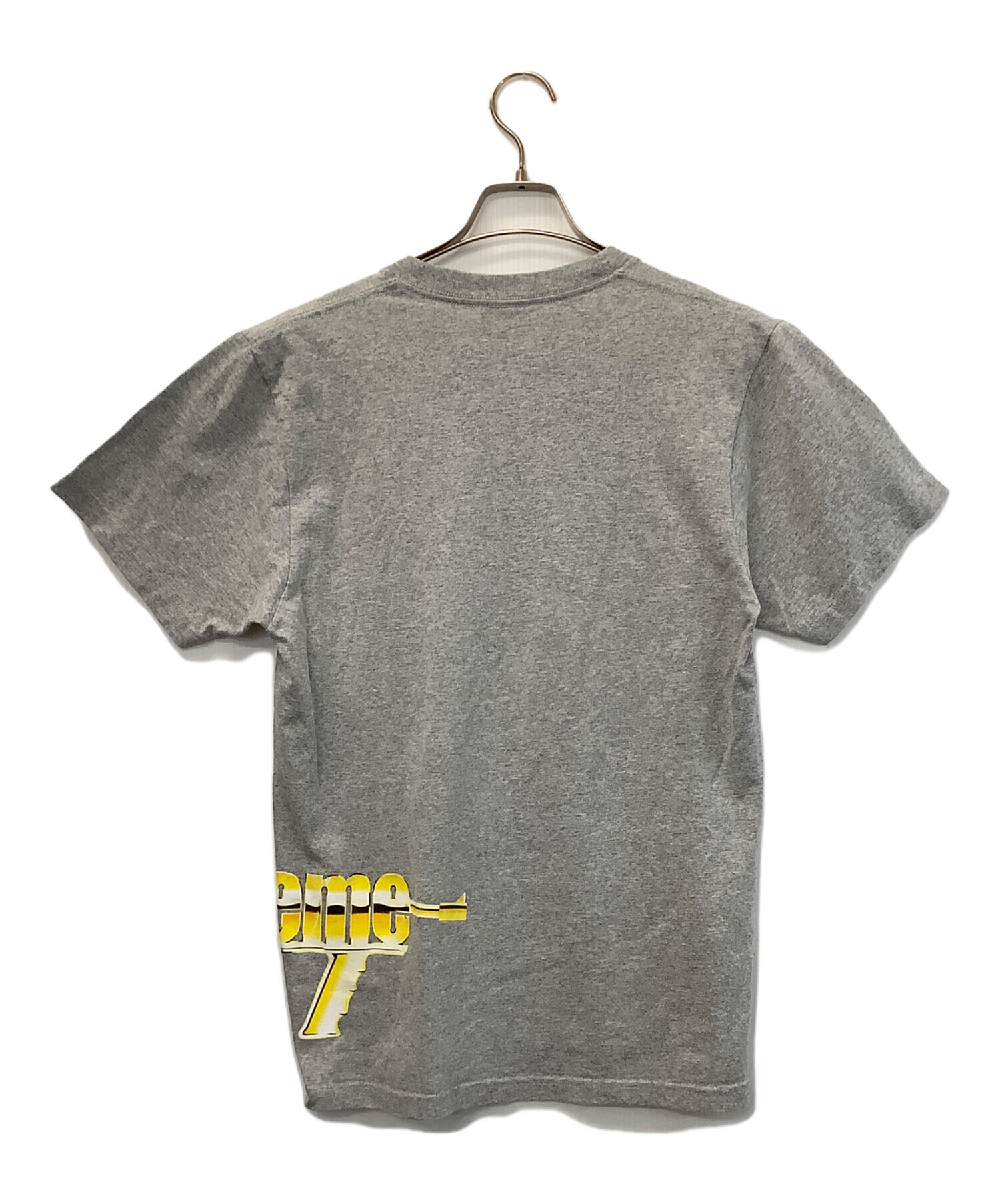 シュプリーム　半袖Tシャツ　バックプリント　グレー　Mサイズ　Supr-Hero 中古・古着通販】SUPREME (シュプリーム) 半袖カットソー グレー