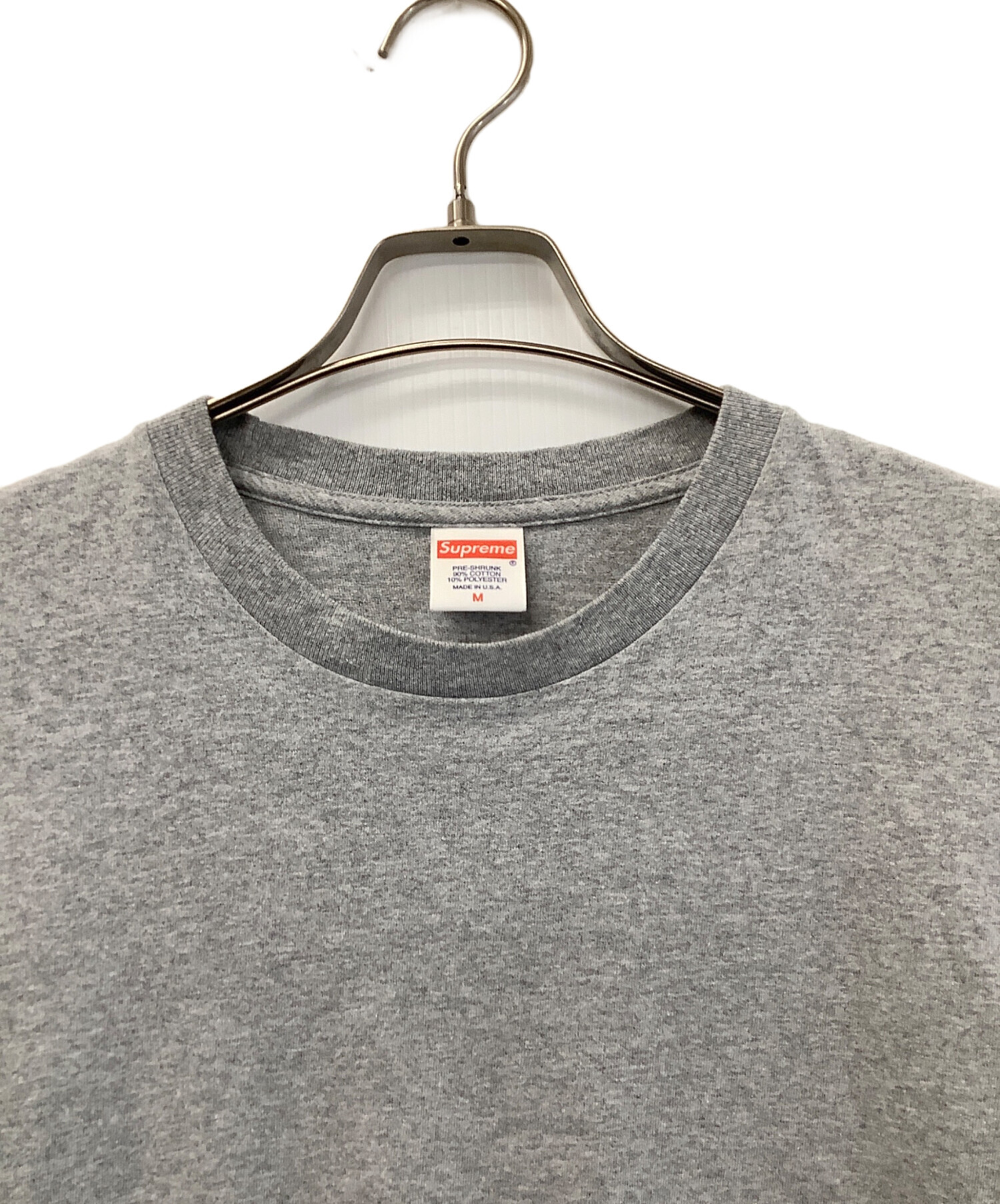 中古・古着通販】SUPREME (シュプリーム) 半袖カットソー グレー