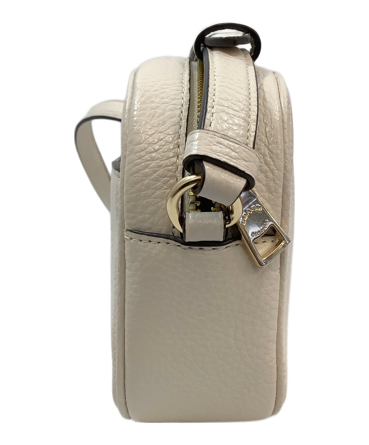 COACH コーチ ショルダーバッグ - アイボリー 【古着】【中古】 中古・古着通販】COACH (コーチ) ショルダーバッグ アイボリー