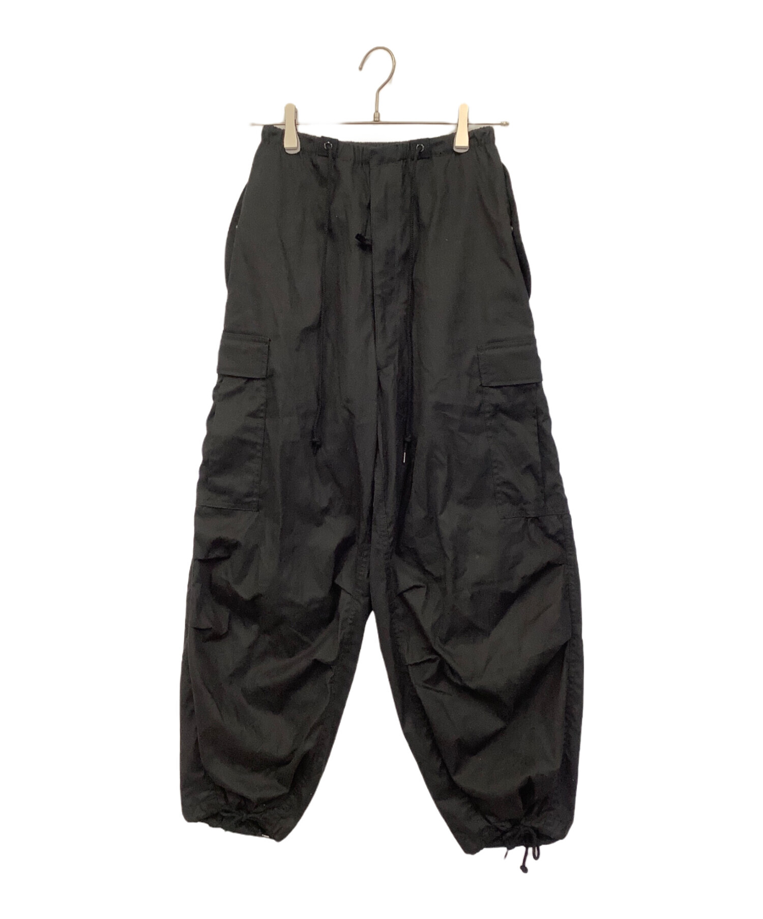 中古・古着通販】HYKE (ハイク) M-51 TYPE SHELL PANTS ブラック