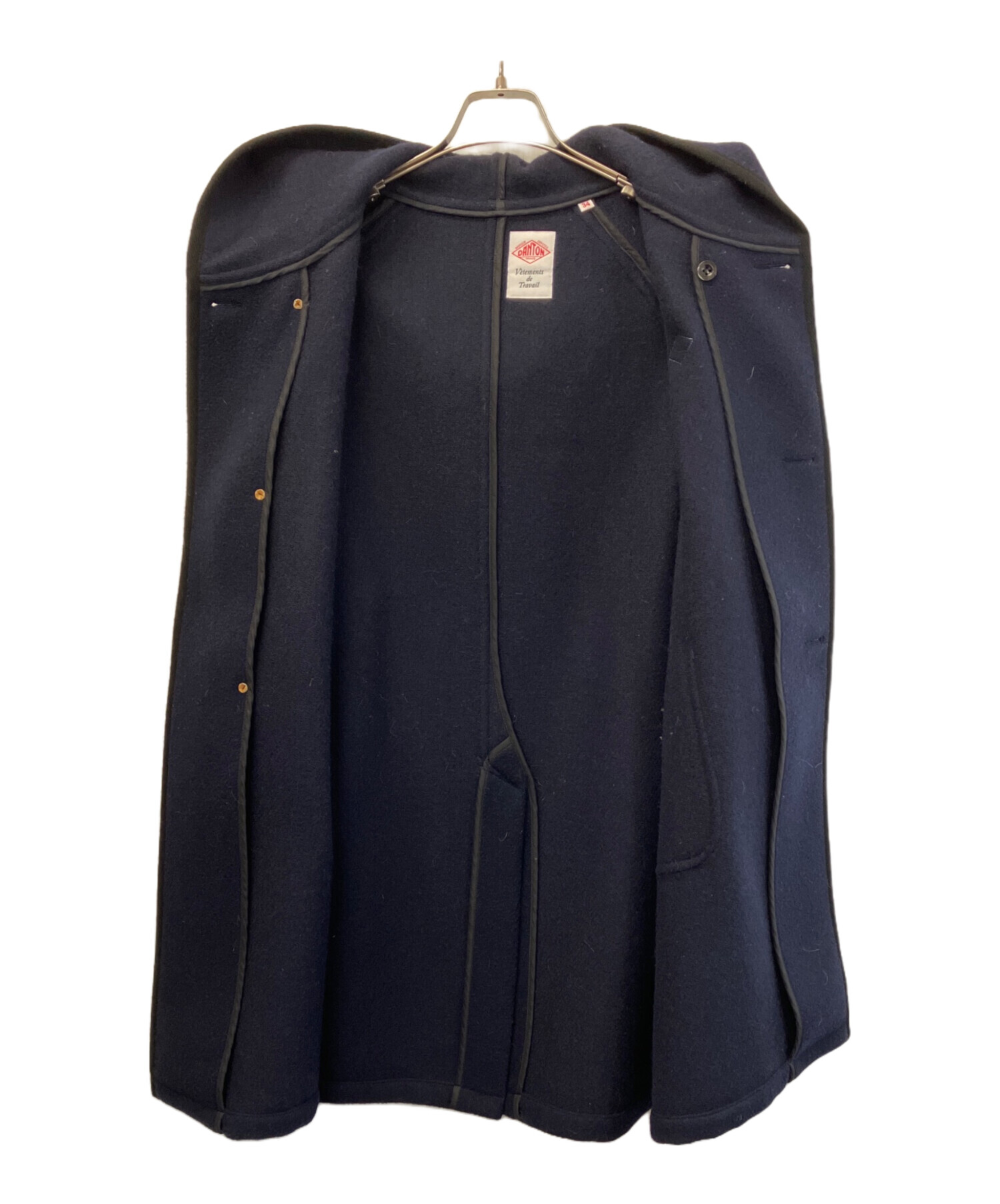 DANTON Vêtements de Travail ウールコート 34 中古・古着通販】DANTON (ダントン) Vetements de travail (ヴェトモン