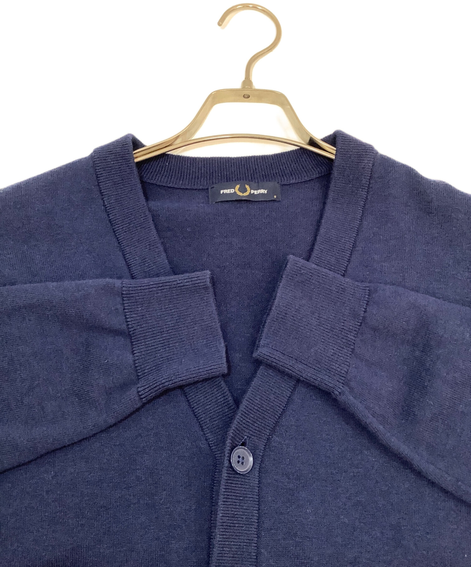 中古・古着通販】FRED PERRY (フレッドペリー) ニットカーディガン