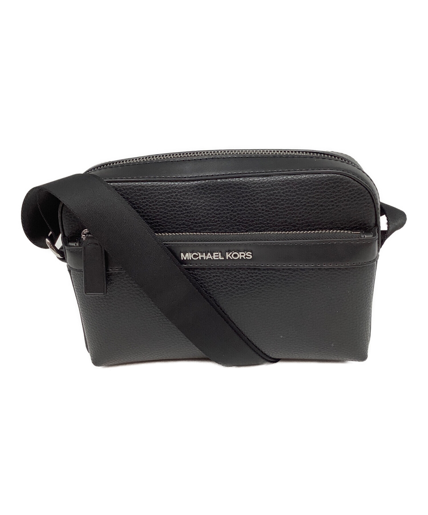 Michael Kors ブラック ショルダーバッグ 中古・古着通販】MICHAEL KORS (マイケルコース) ショルダーバッグ