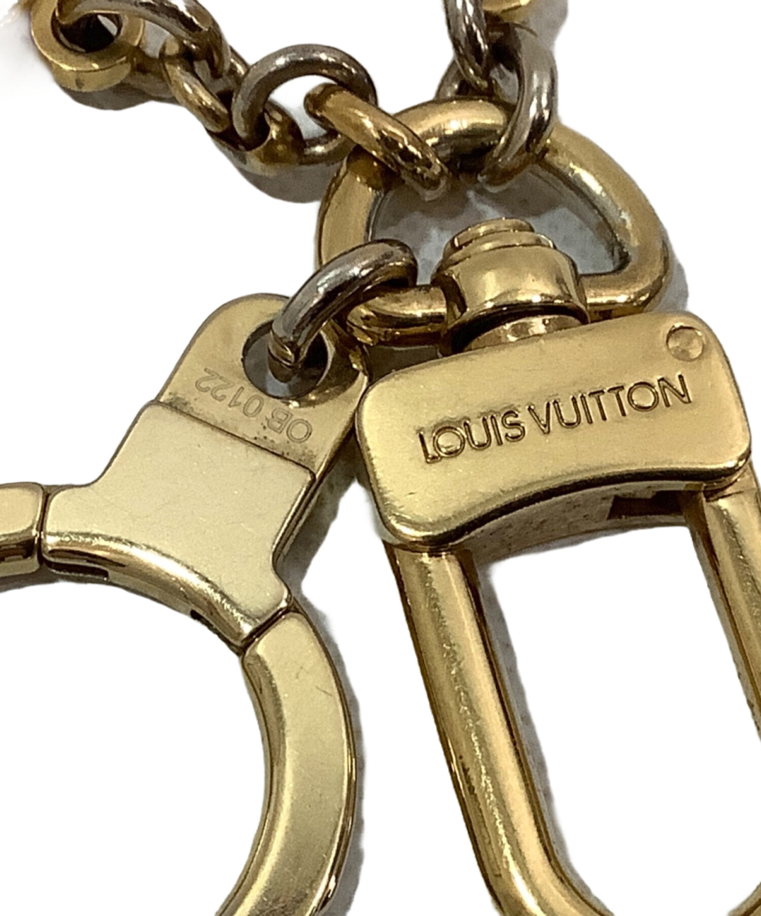 中古・古着通販】LOUIS VUITTON (ルイ ヴィトン) キーリング ゴールド