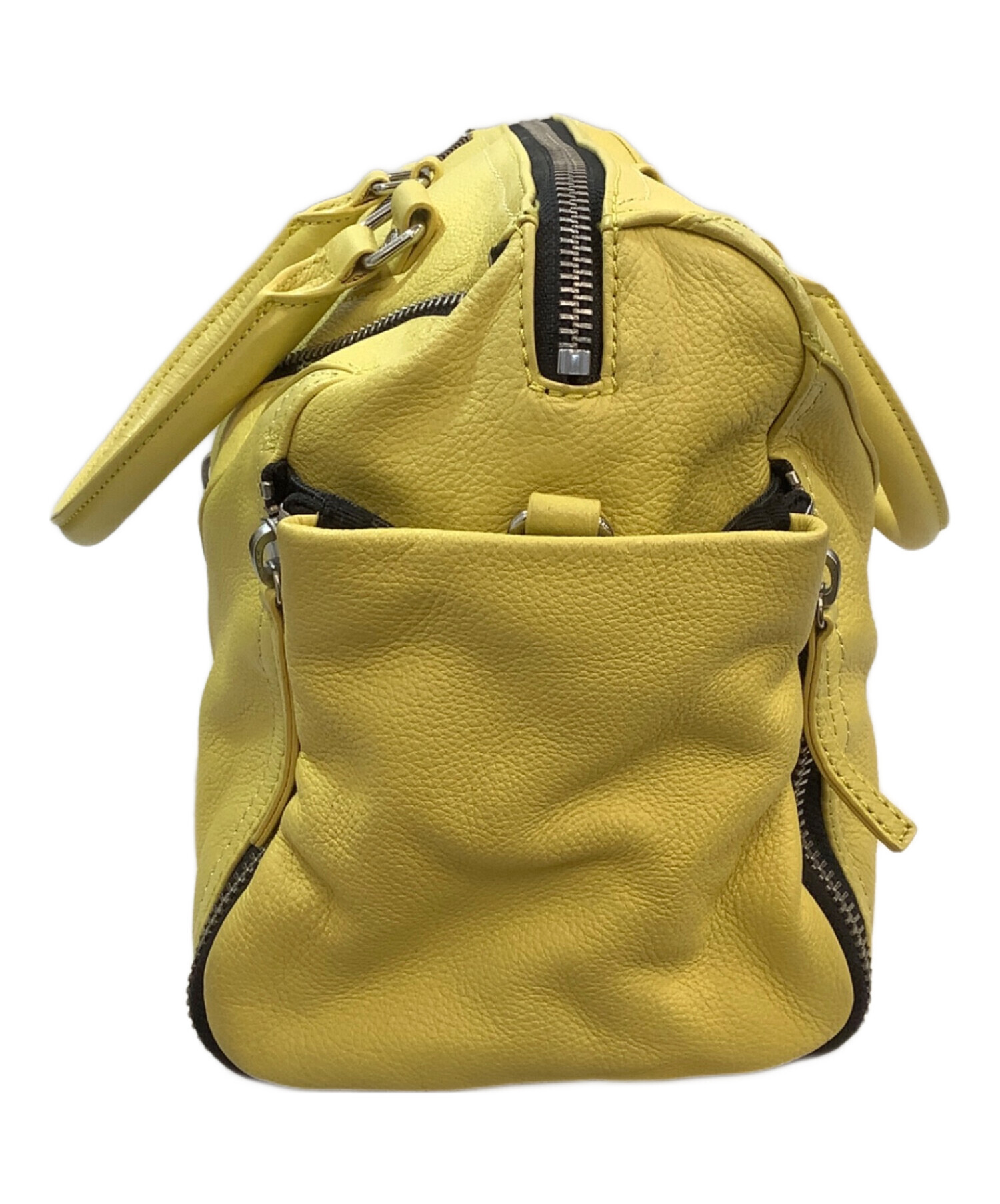 中古・古着通販】DIESEL (ディーゼル) ハンドバッグ イエロー