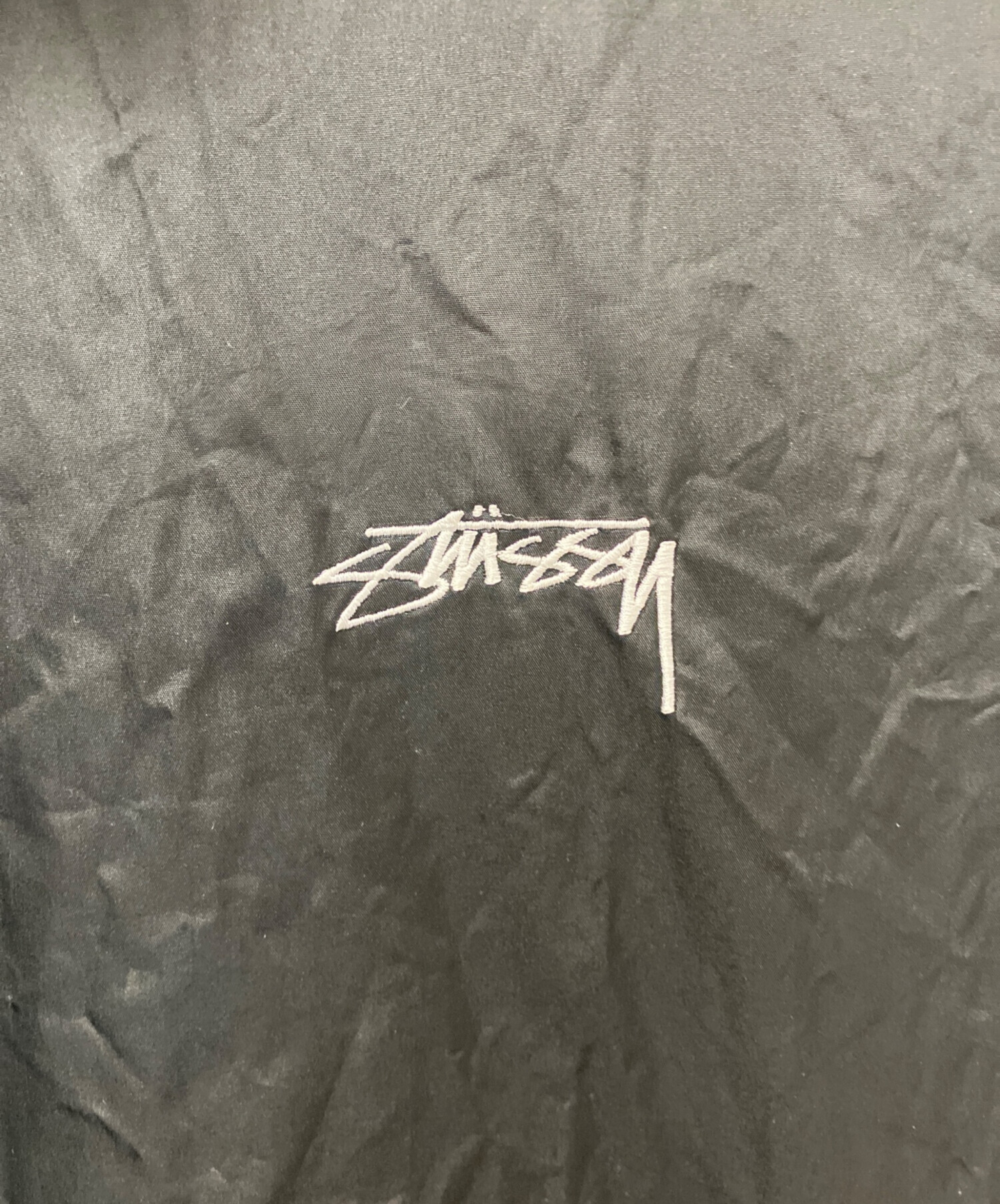 中古・古着通販】stussy (ステューシー) ナイロンジャケット ブラック