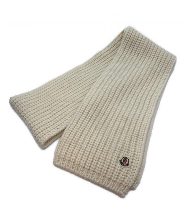 中古・古着通販】MONCLER (モンクレール) マフラー アイボリー