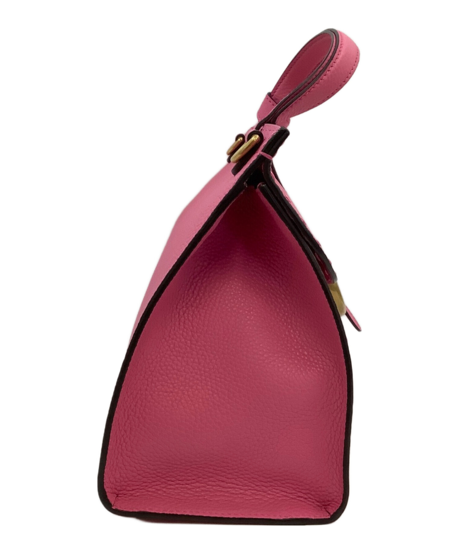 GUCCI パイソ ピンク バッグ 財布 2点セット 中古 グッチ 中古・古着通販】GUCCI (グッチ) 2WAYバッグ ショッキングピンク