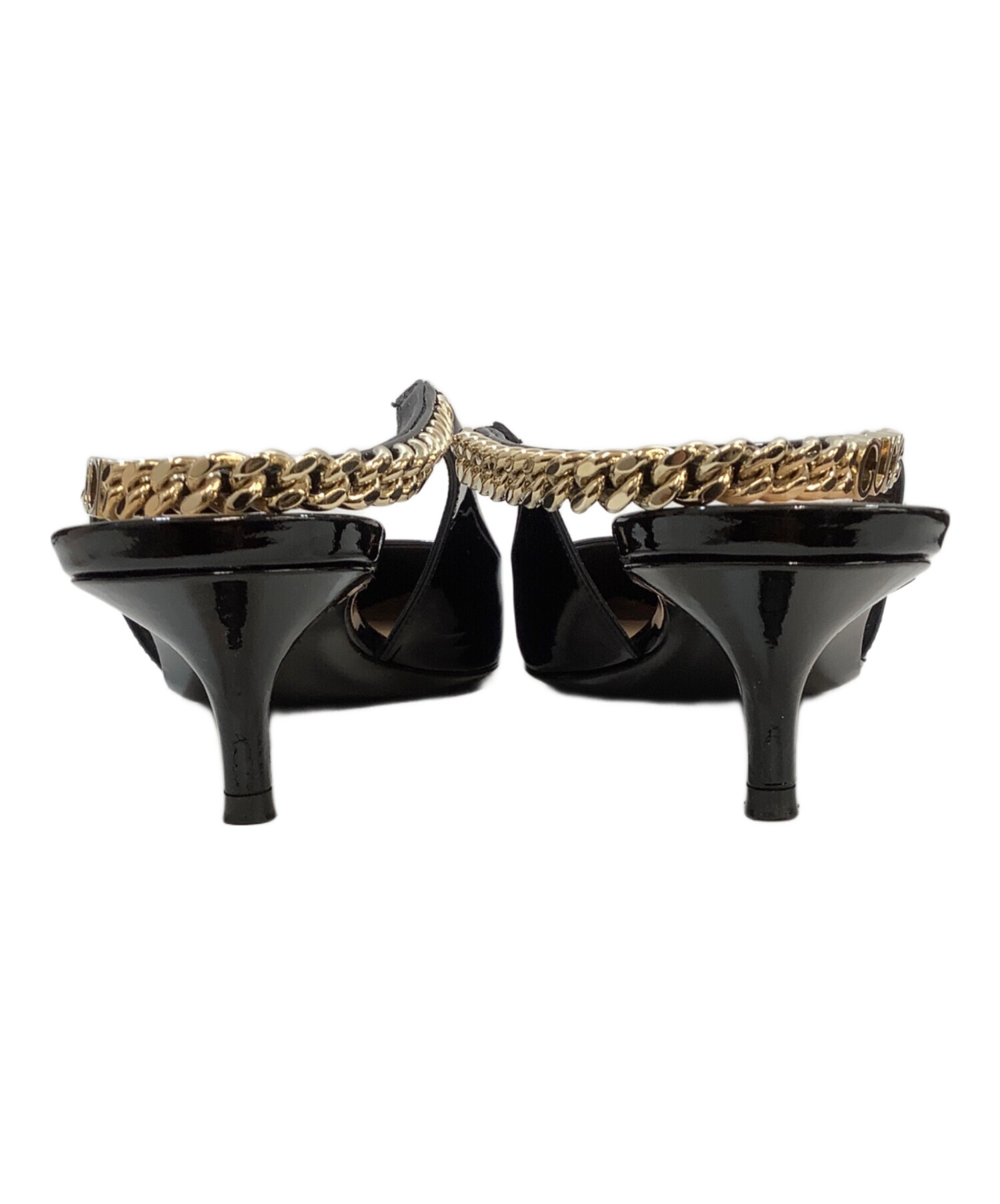 中古・古着通販】GUCCI (グッチ) ポインテッドトゥパンプス ブラック 
