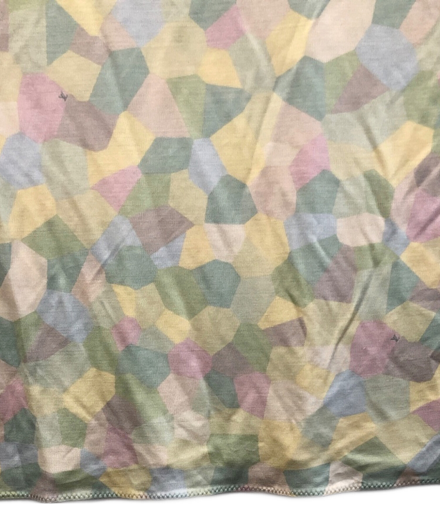 LOUIS VUITTON ルイヴィトン イエロー サイズ:S(レディース) / 21SS ボーダー ストレッチ トップス / 長袖 カットソー 【レディース】【中古】 中古・古着通販】LOUIS VUITTON (ルイ ヴィトン) 長袖カットソー