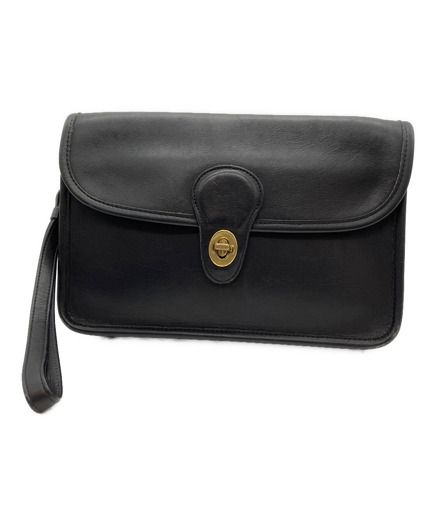 COARCH セカンド 中古・古着通販】COACH (コーチ) セカンドバッグ ブラック｜ブランド