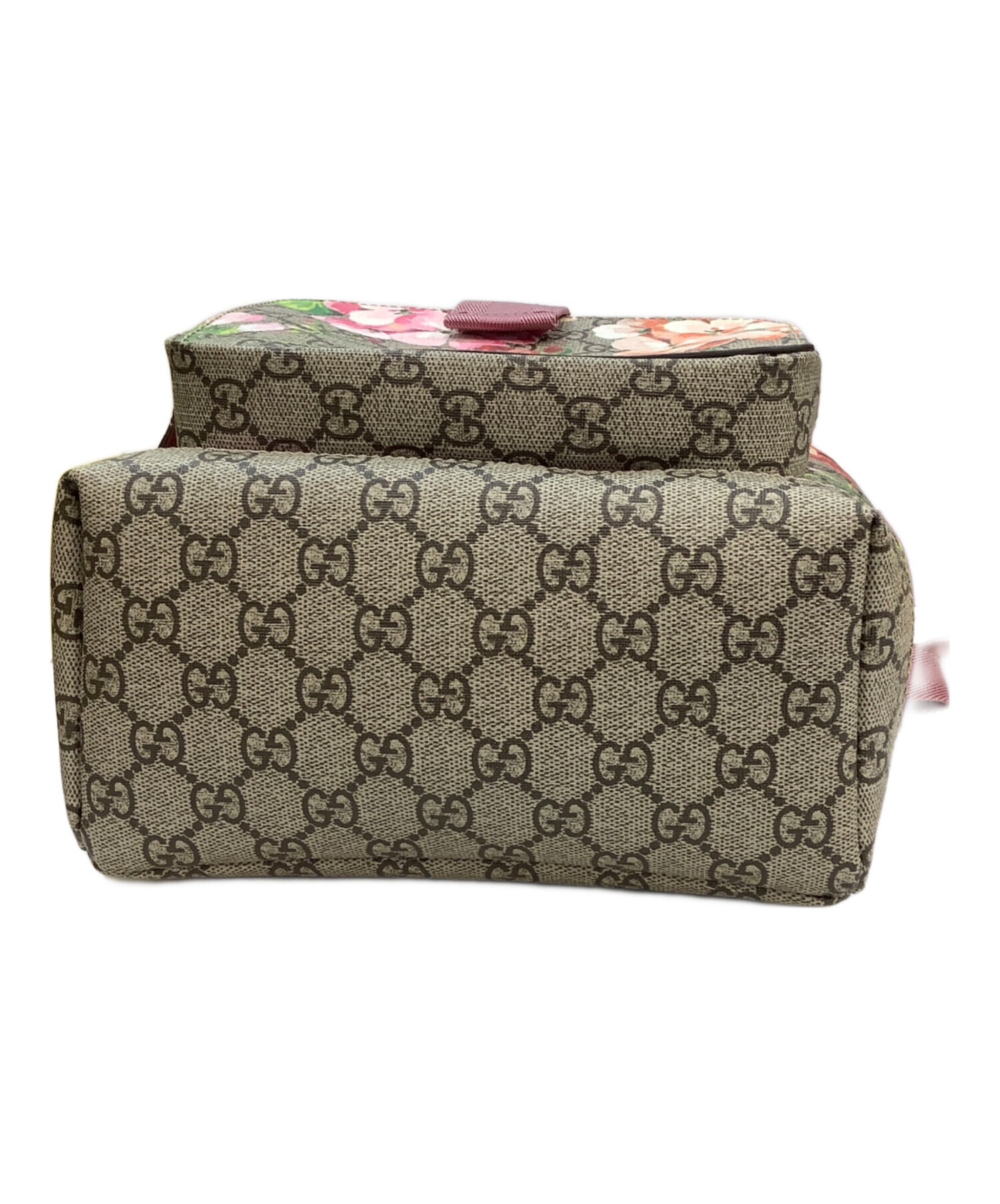 Gucci パッチワークリュック 中古・古着通販】GUCCI (グッチ) リュック グレー×ピンク｜ブランド