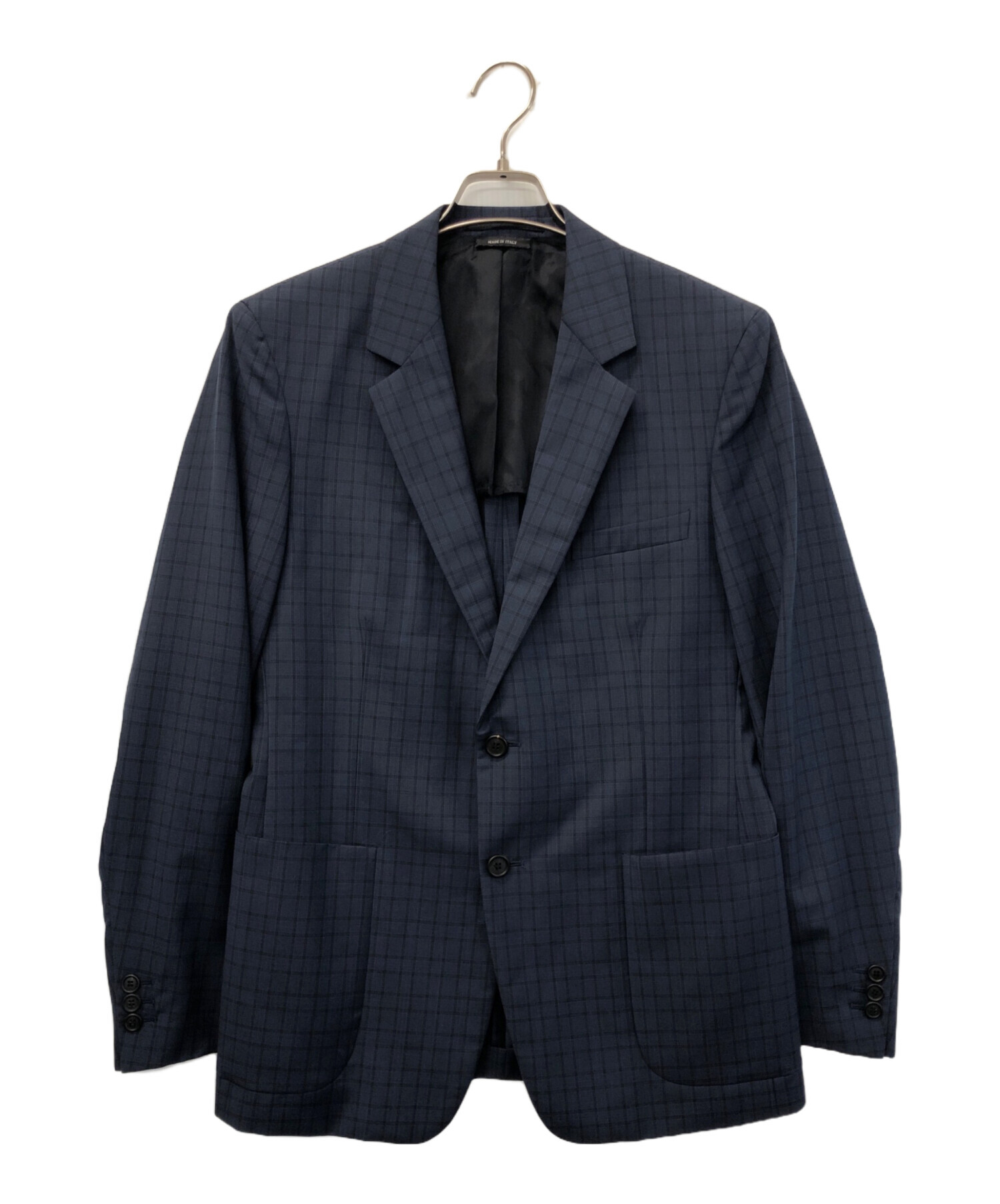 プラダ PRADA テーラード ジャケット 中古・古着通販】PRADA (プラダ) テーラードジャケット ネイビー