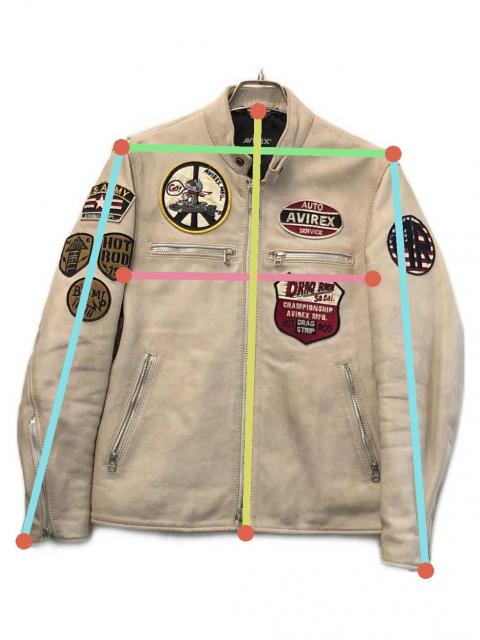 中古・古着通販】AVIREX (アヴィレックス) シングルライダース