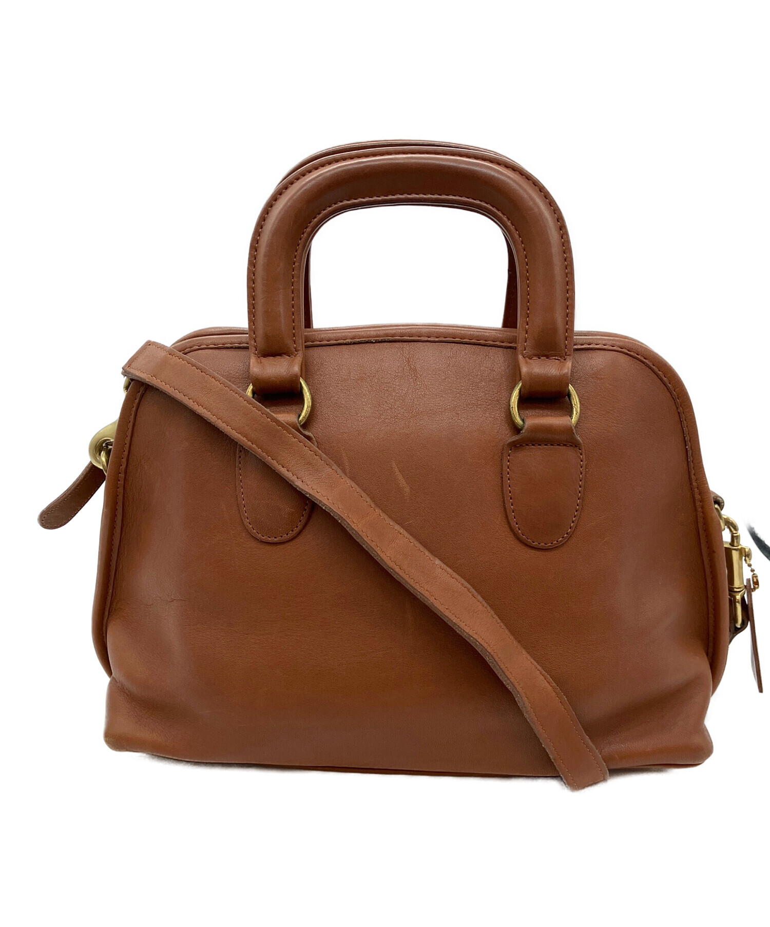 COACH コーチ　ハンドバック　ショルダーバック　２wey レザー　ブラウン 中古・古着通販】COACH (コーチ) 2WAYショルダーバッグ ブラウン