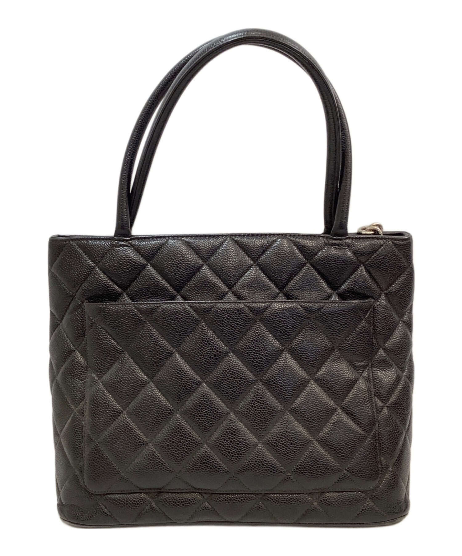 中古・古着通販】CHANEL (シャネル) 復刻トート ブラック｜ブランド 