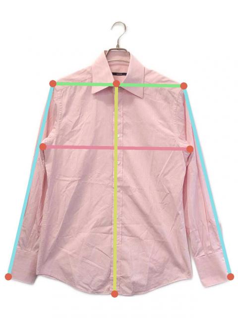 中古・古着通販】GUCCI (グッチ) 長袖シャツ ピンク サイズ:S